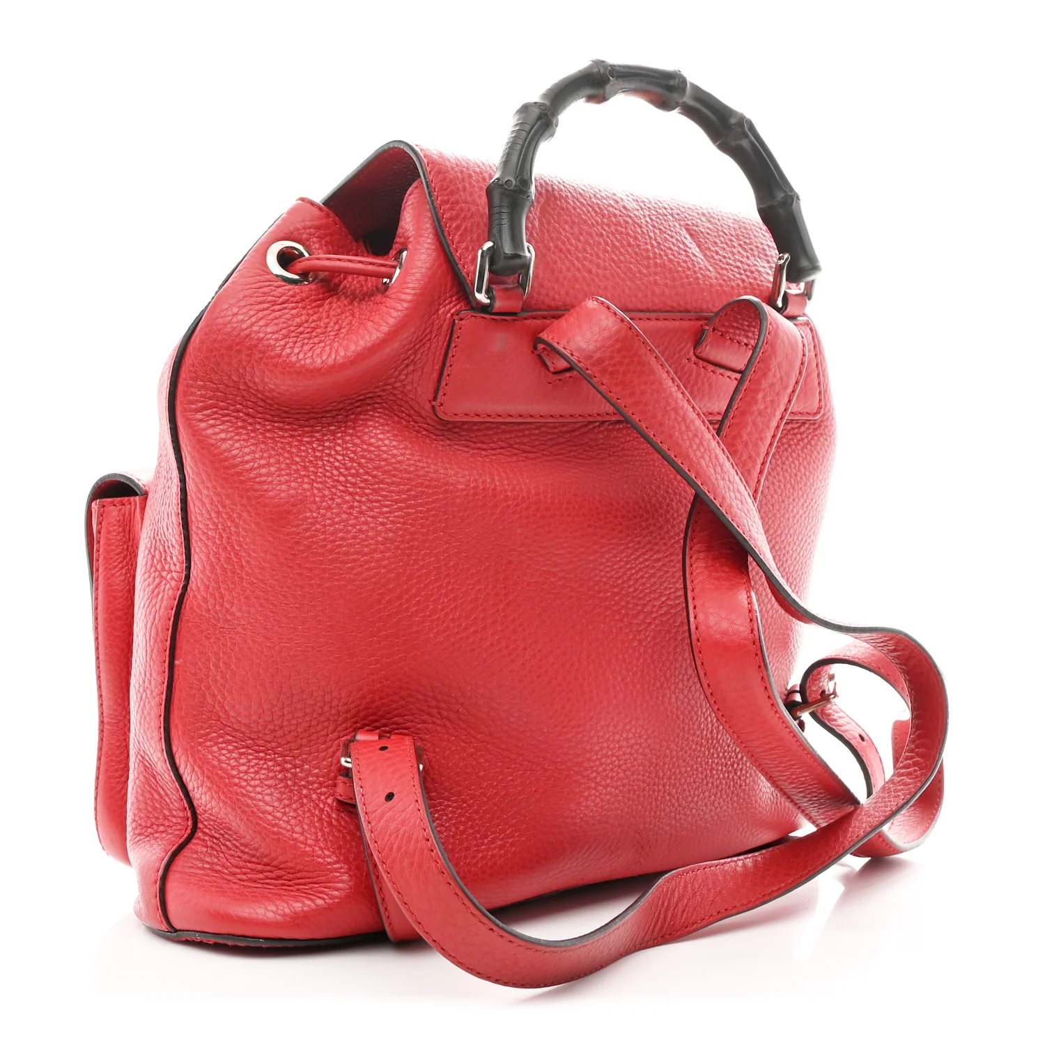 Cellarius Calfskin Medium Bamboo Backpack Petunia - Image 3