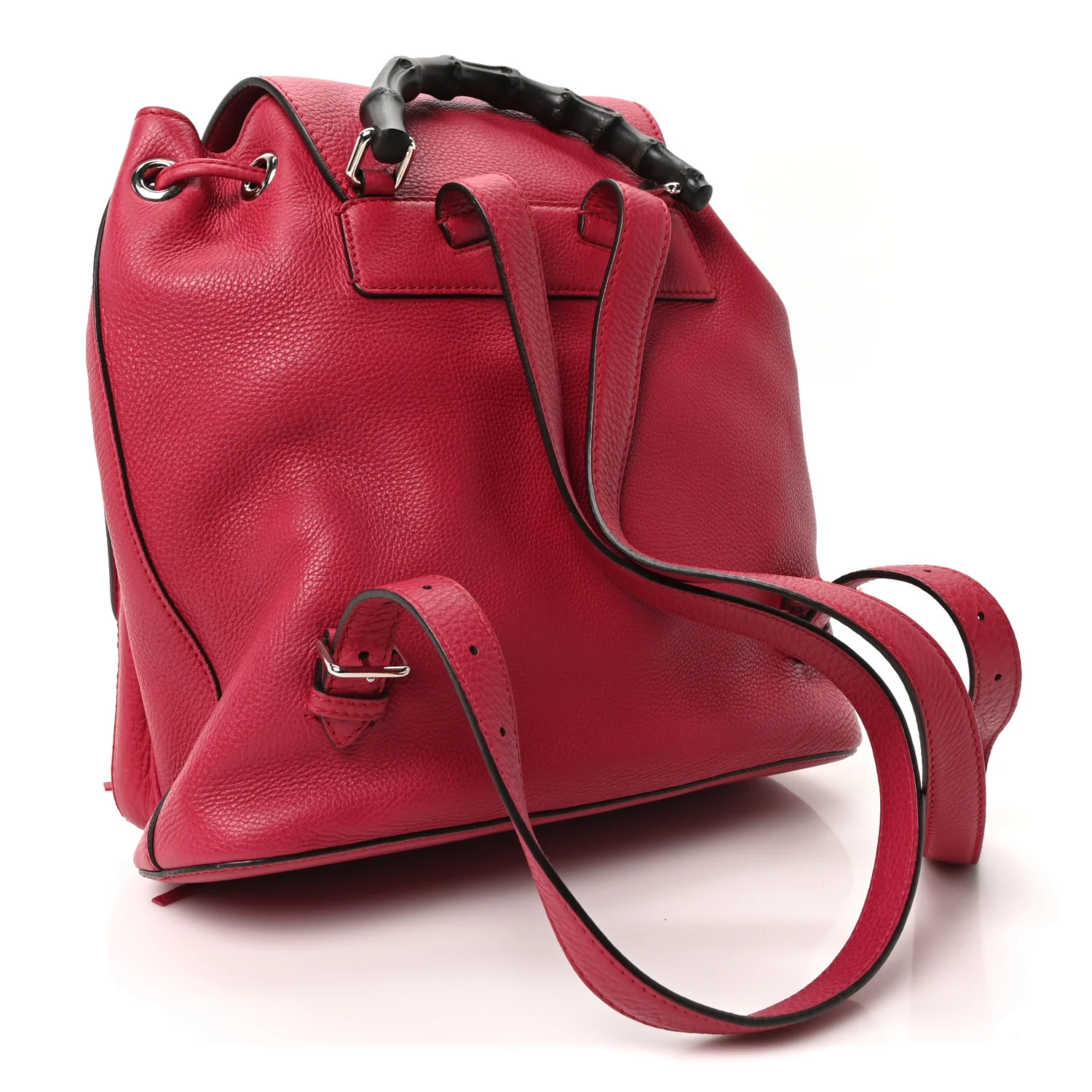 Cellarius Calfskin Medium Bamboo Backpack Petunia - Image 3