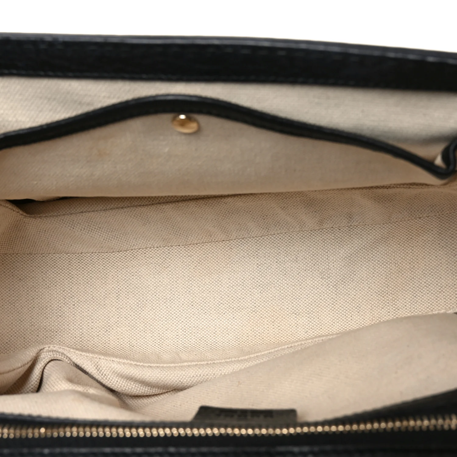 Cellarius Calfskin Medium New Bamboo Top Handle Bag Black - Image 5