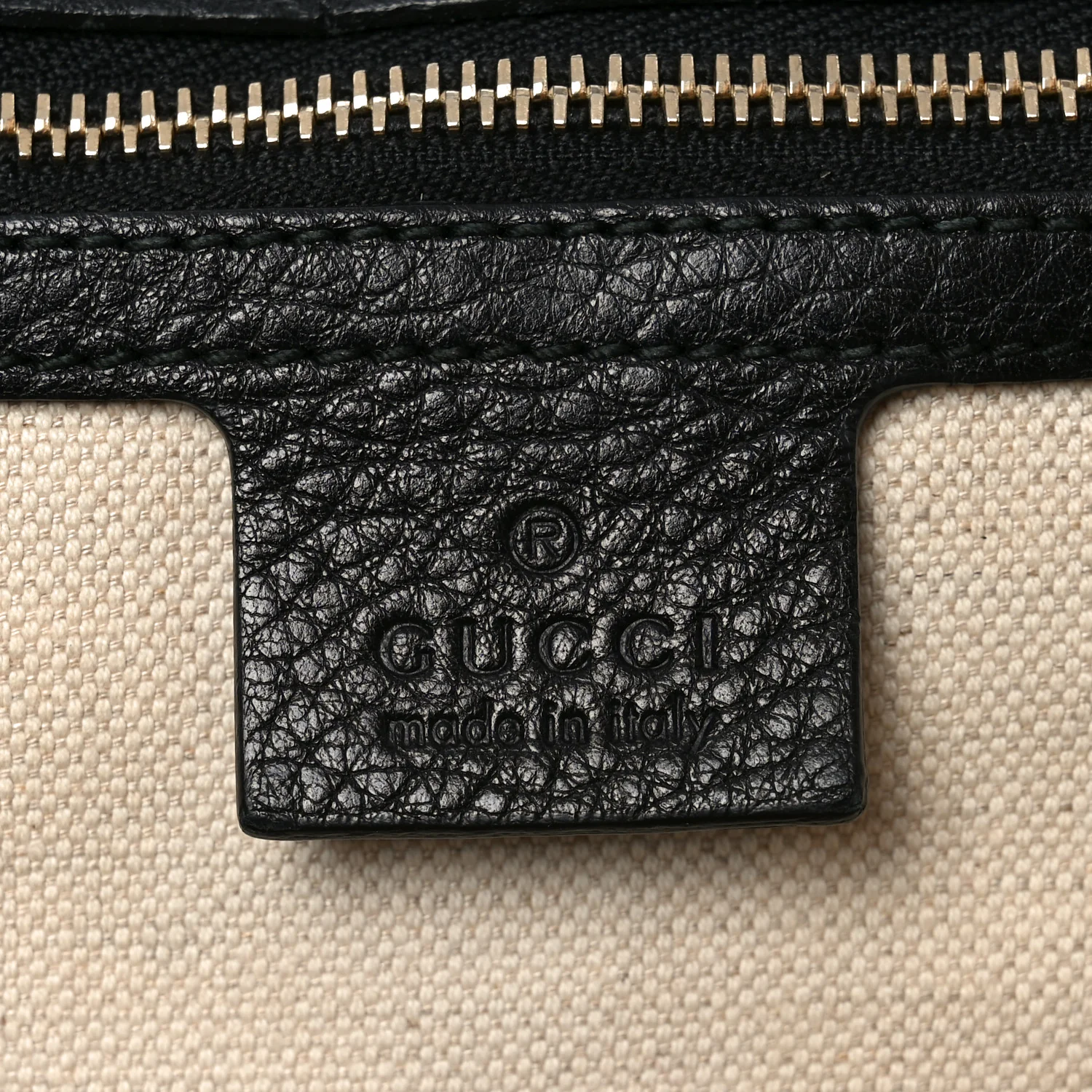 Cellarius Calfskin Medium New Bamboo Top Handle Bag Black - Image 6