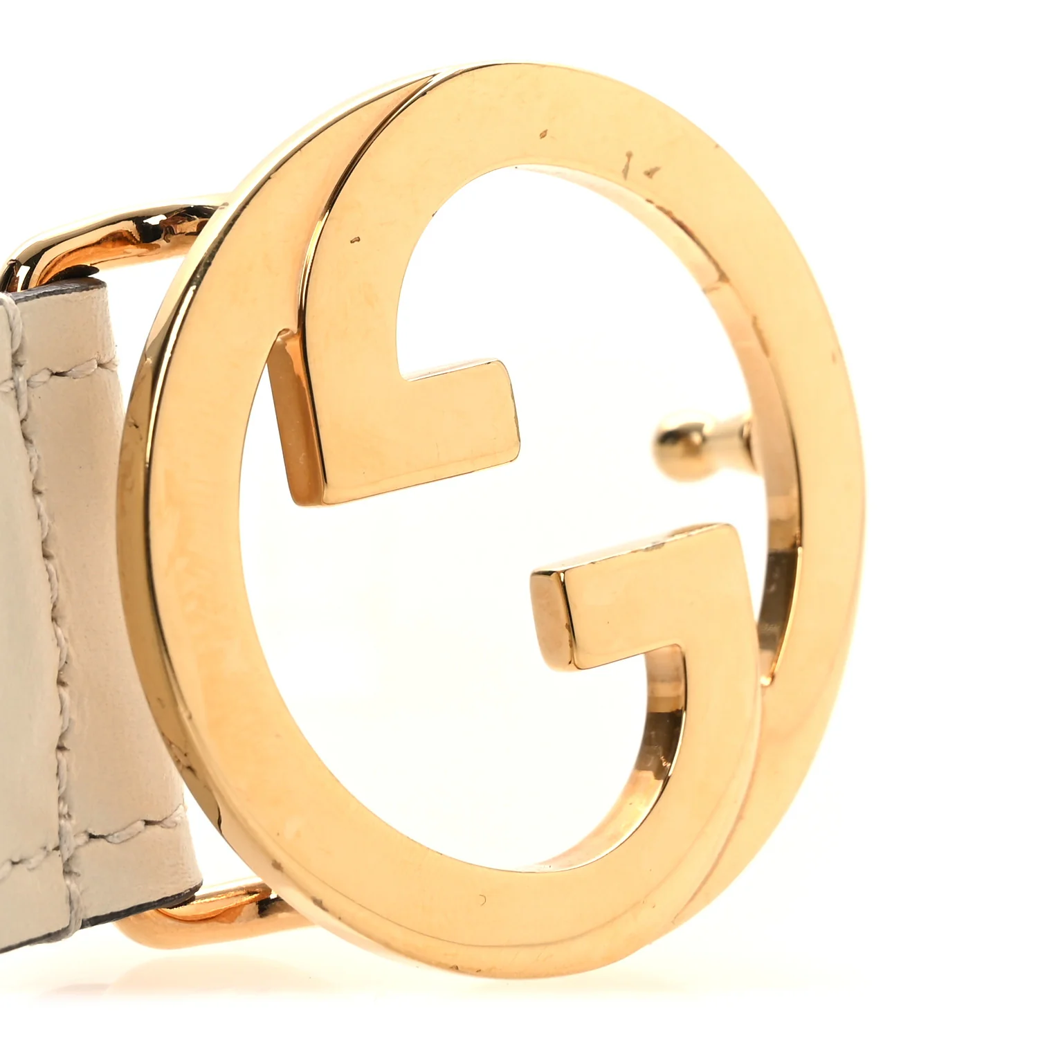 Ciny Lux Calfskin Blondie 30mm Belt 70 28 Mystic White - Image 6