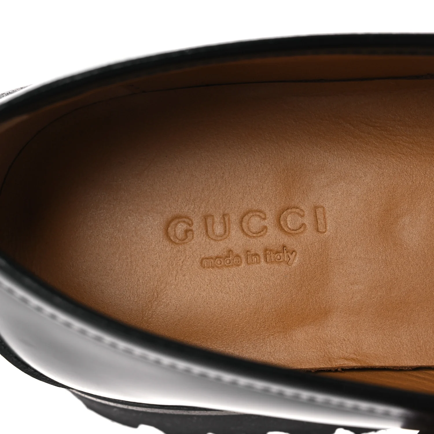 Cordovan Lux Womens Horsebit 45mm Platform Loafers 37.5 Black - Image 9