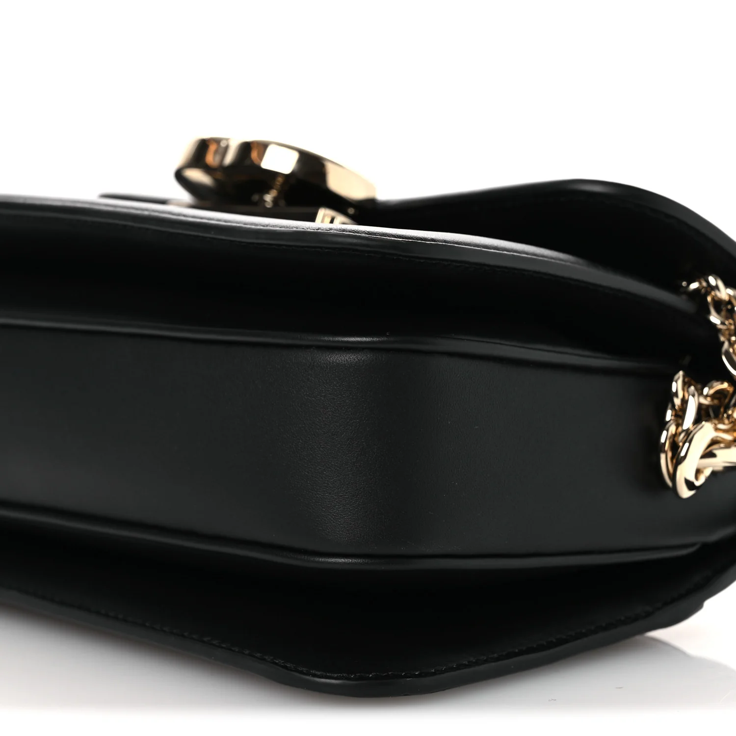 Crepe Wool Silk GG Monogram Go Small Shoulder Bag Black - Image 11