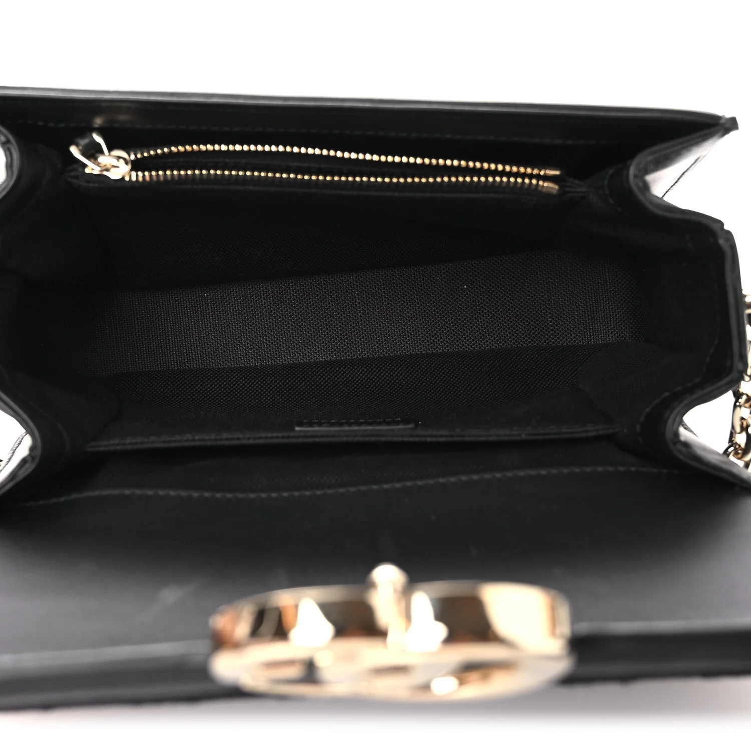 Crepe Wool Silk GG Monogram Go Small Shoulder Bag Black - Image 6