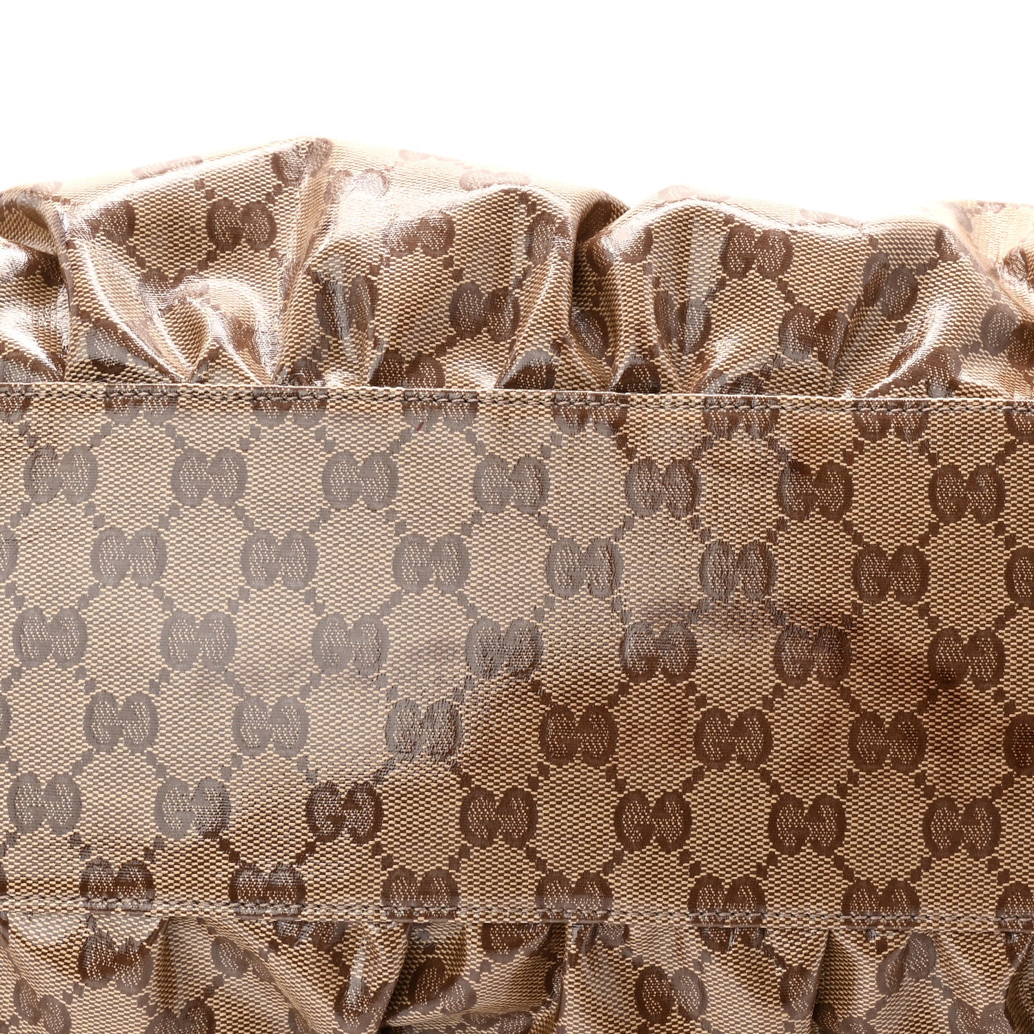 Crystal Monogram Large D Gold Hobo Dark Brown - Image 20