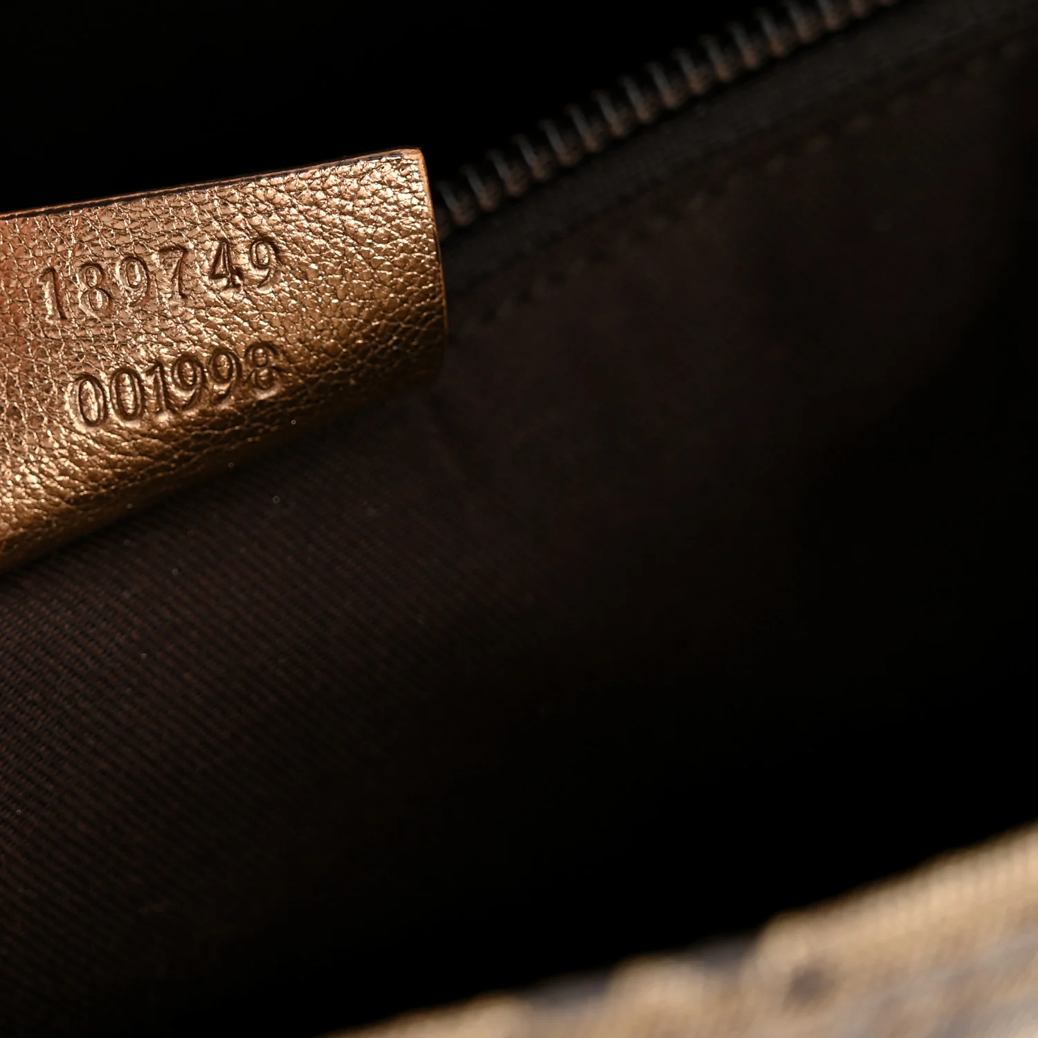 Crystal Monogram Web Small Flat Messenger Crossbody Bronze - Image 7