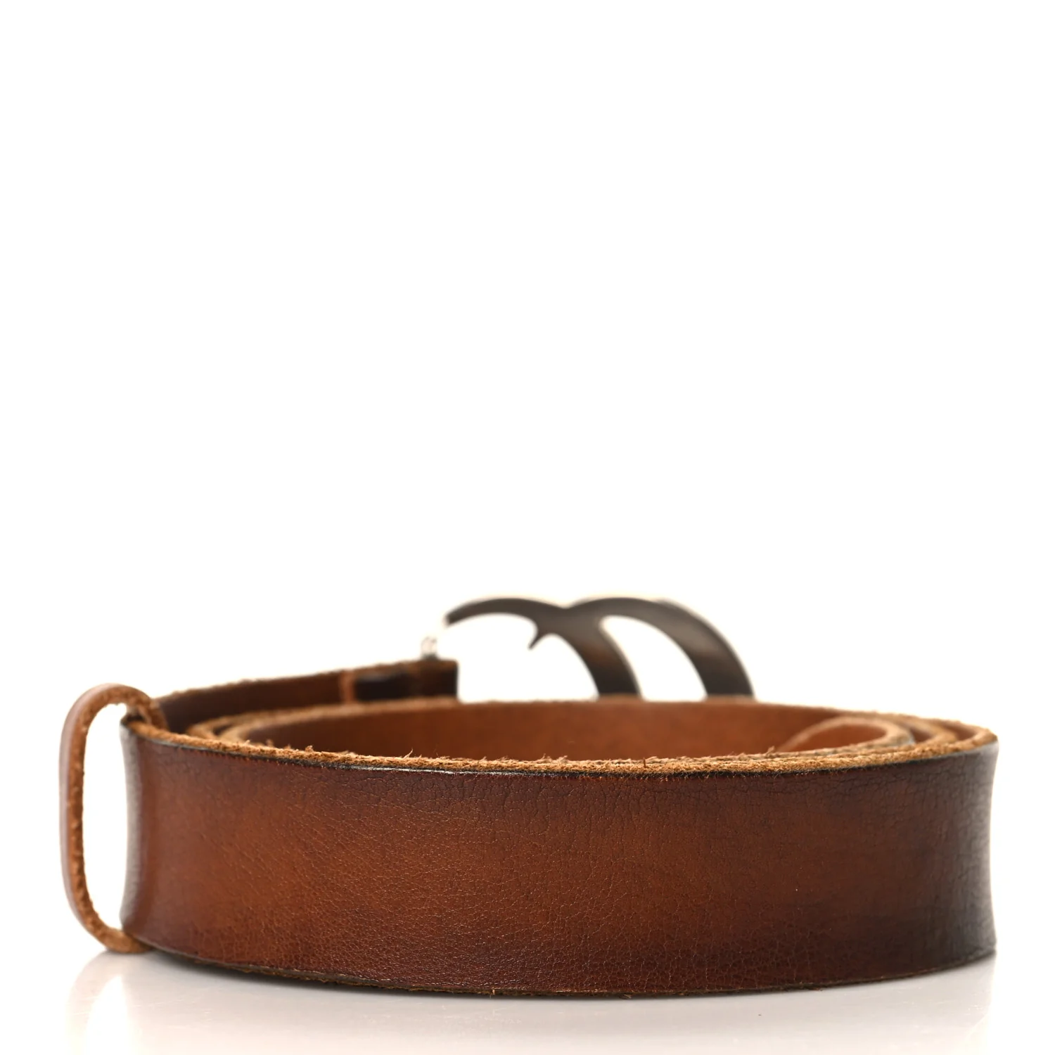Cuoio Toscano Nickel Double Double G 30mm Belt 85 34 Cuir - Image 2