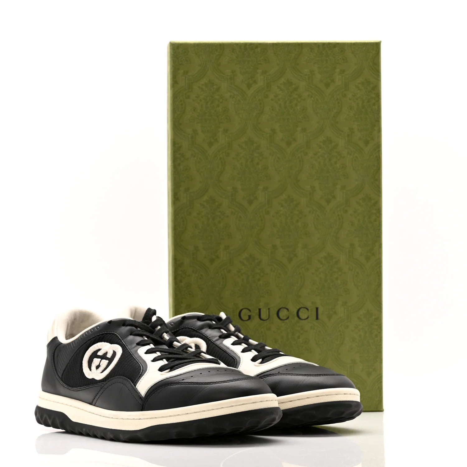 Dali Soft Calfskin Mens Mac80 Sneakers 10.5 Black White - Image 14