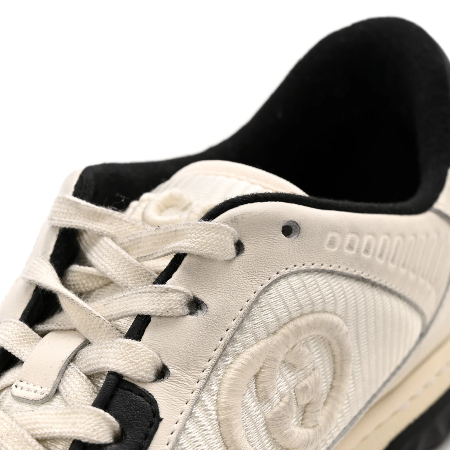 Dali Soft Calfskin Womens Mac80 Sneakers 39 Off White Black - Image 13