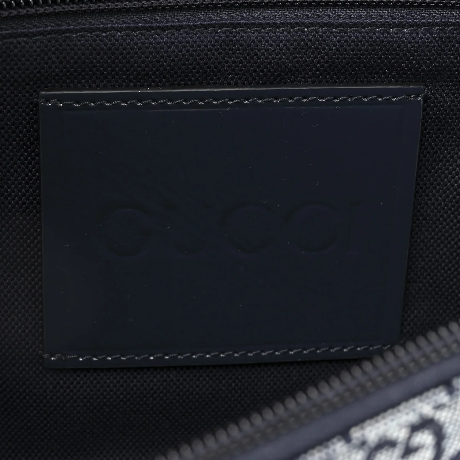 Denim GG Monogram Camouflage Belt Bag Blue - Image 6