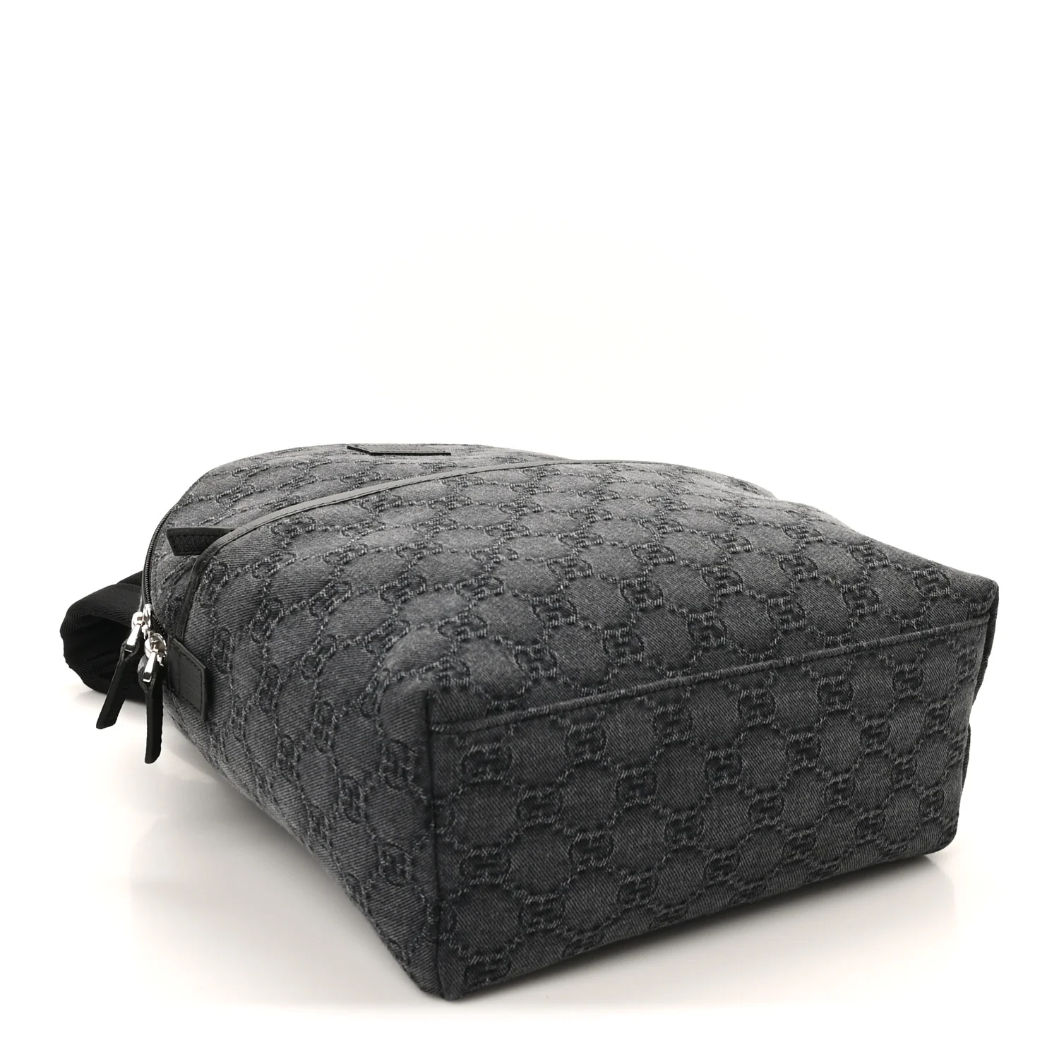 Denim GG Monogram Childrens Backpack Black - Image 4