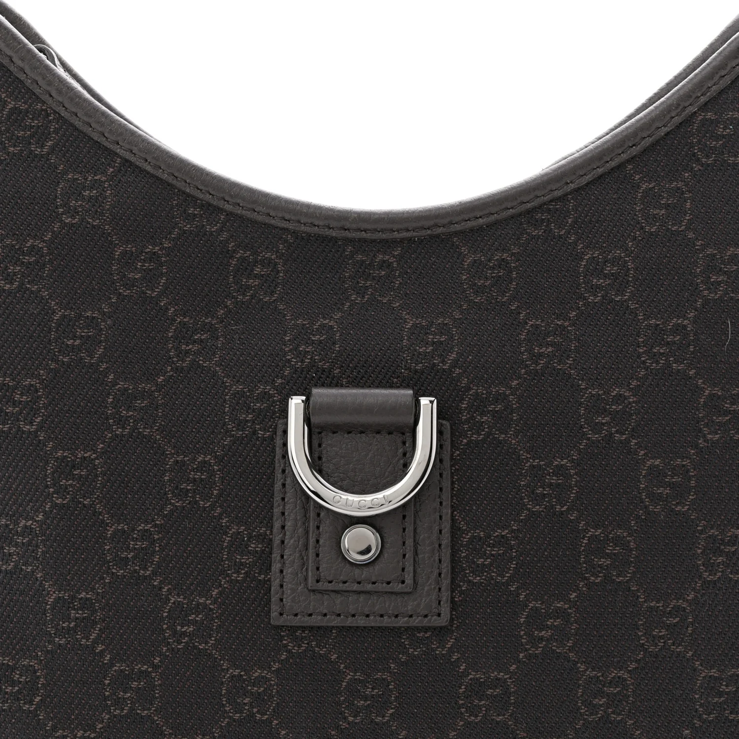Denim Monogram Abbey D Ring Hobo Brown - Image 15