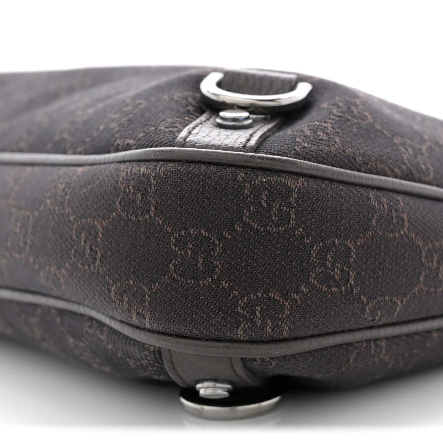 Denim Monogram Abbey D Ring Hobo Brown - Image 19