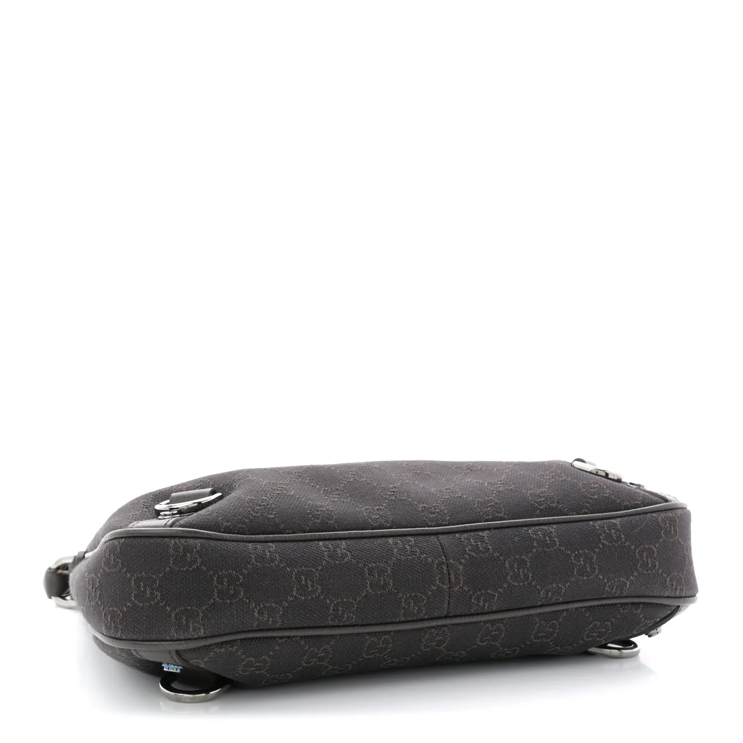 Denim Monogram Abbey D Ring Hobo Brown - Image 6