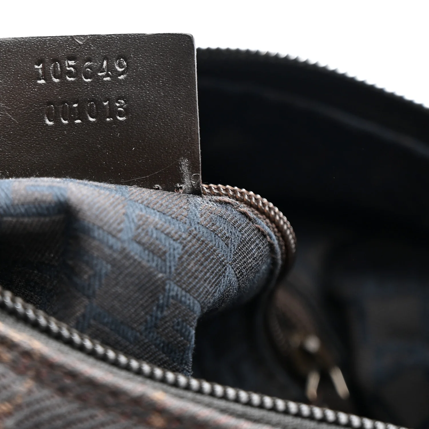 Denim Monogram Small Hobo Dark Brown - Image 7