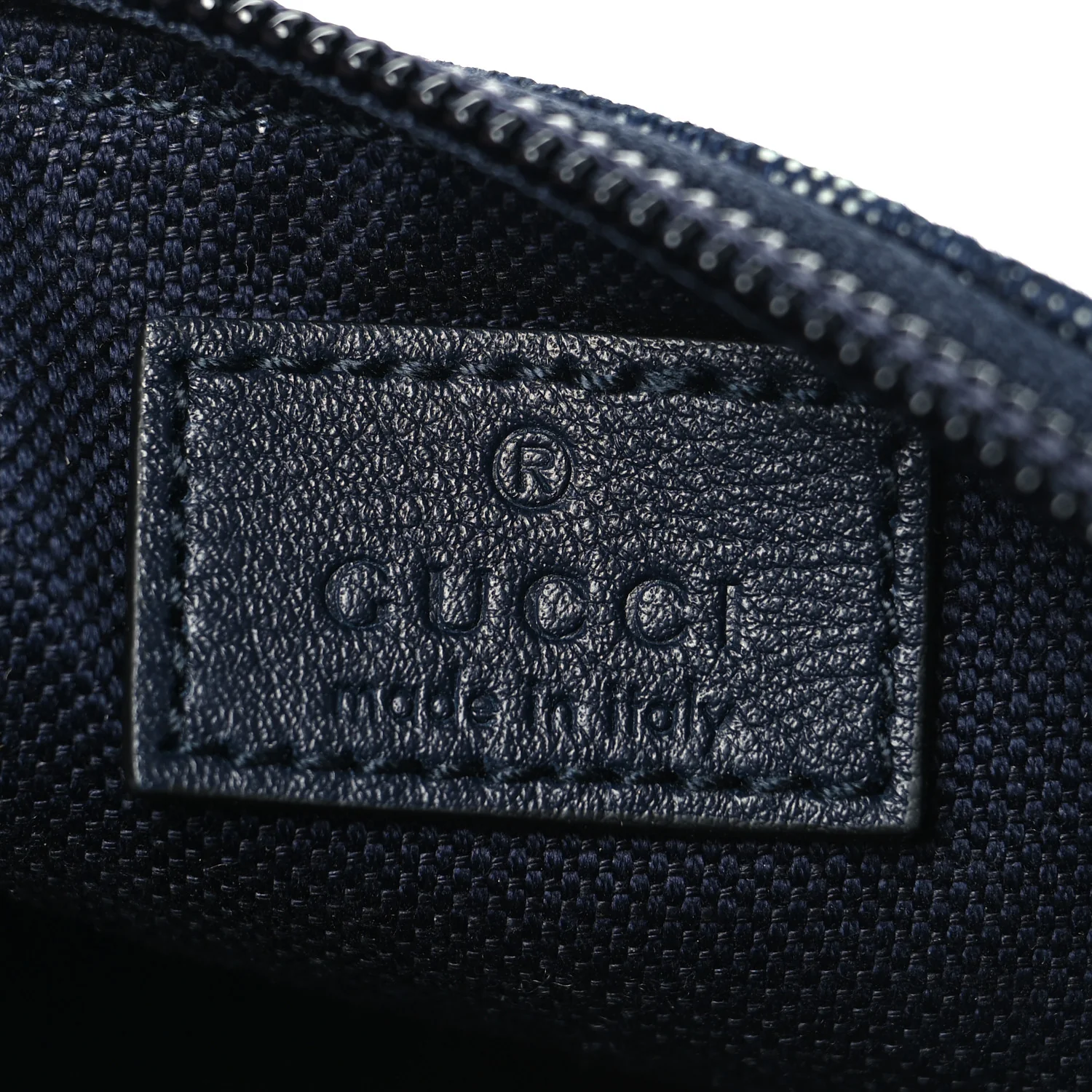 Denim Monogram Web Belt Bag Blue Multicolor - Image 6