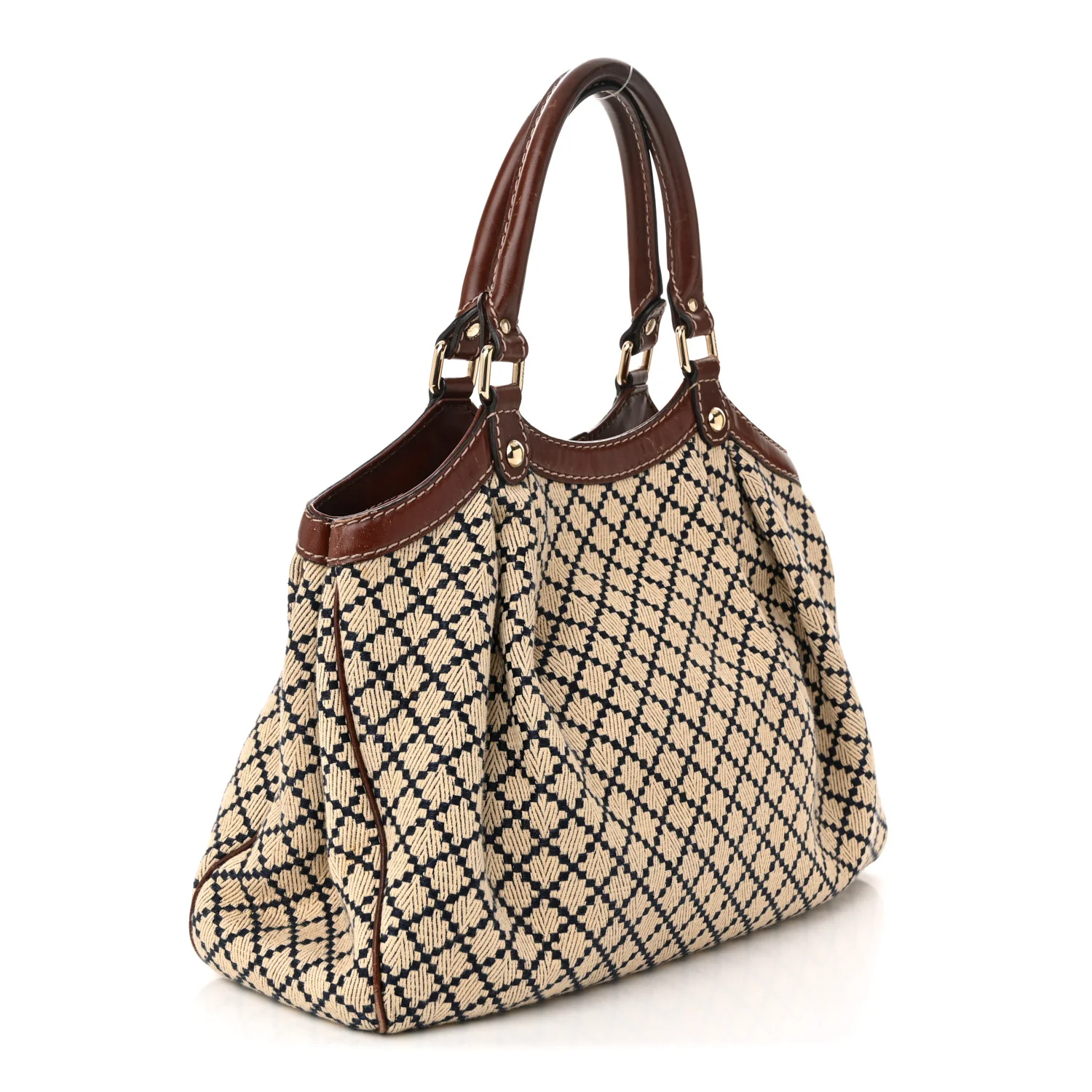Diamante Medium Sukey Tote Brown - Image 3
