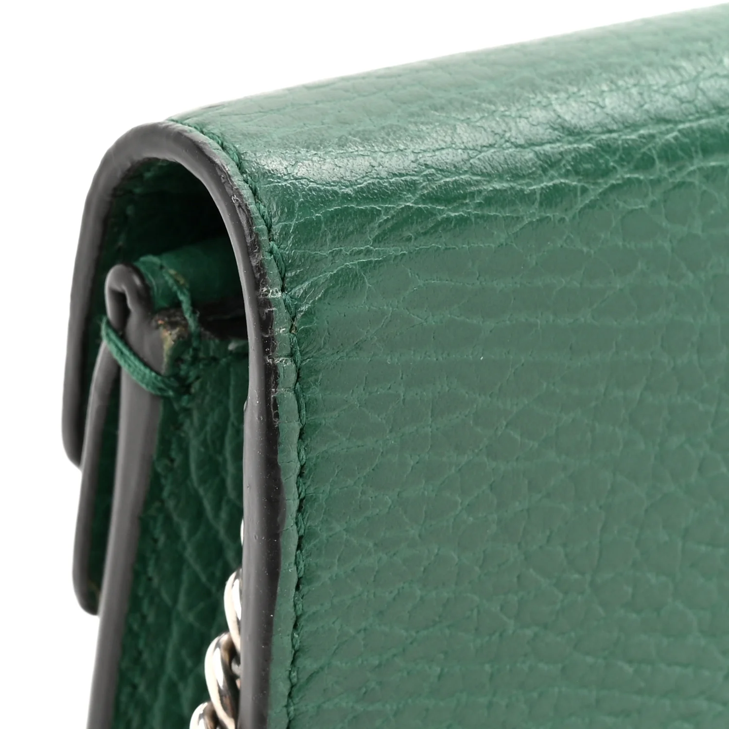 Dollar Calfskin Crystal Super Mini Dionysus Shoulder Bag Emerald - Image 27