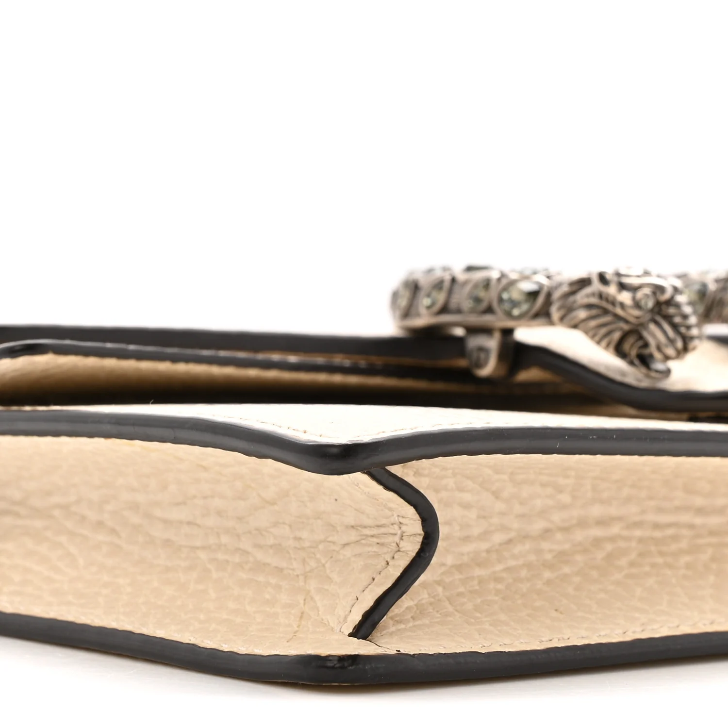 Dollar Calfskin Crystal Super Mini Dionysus Shoulder Bag Mystic White Black Diamond - Image 8