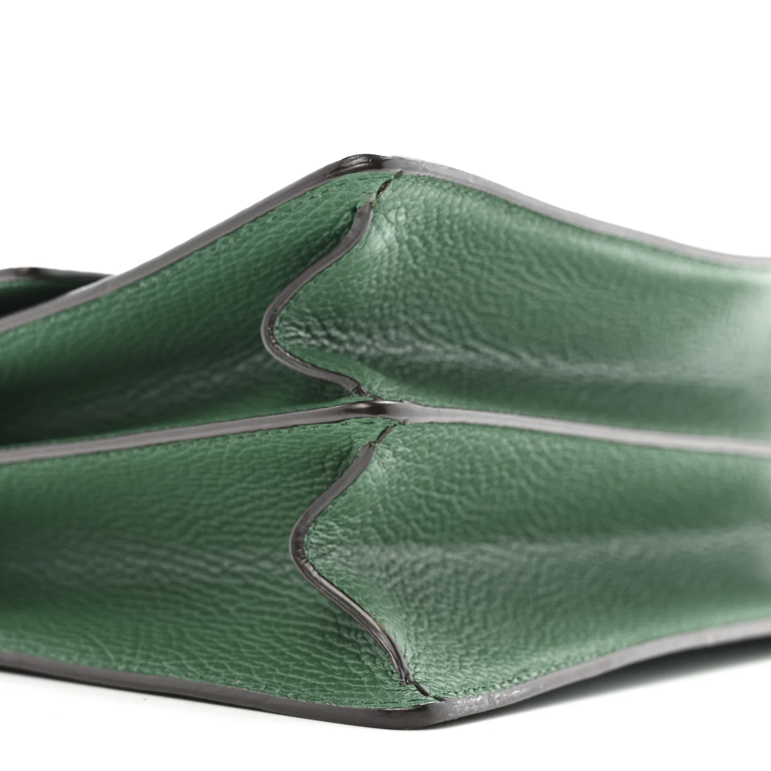 Dollar Calfskin Crystal Web Medium Dionysus Bamboo Top Handle Bag Emerald - Image 10