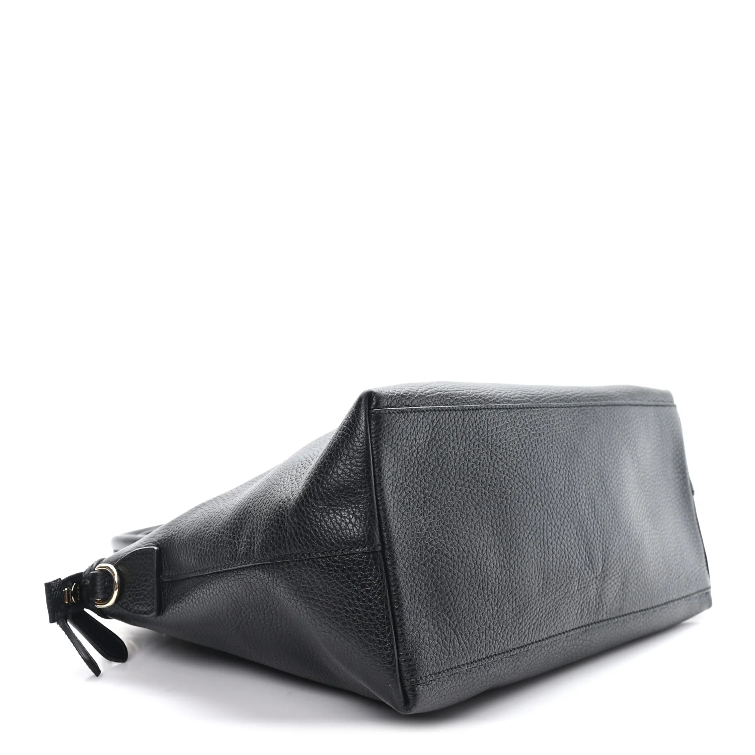 Dollar Calfskin GG Charm Dome Satchel Black - Image 4