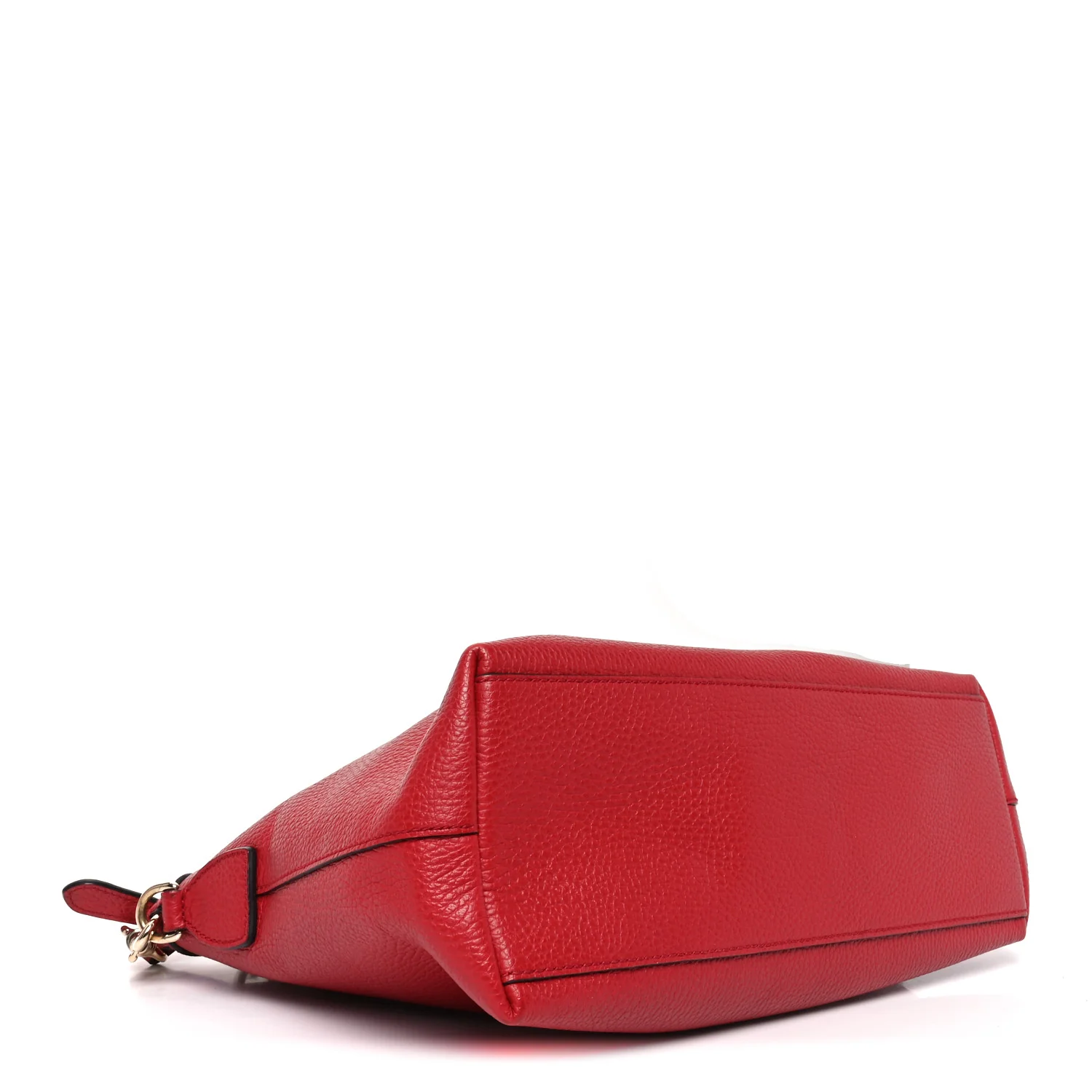 Dollar Calfskin GG Charm Satchel Red - Image 4