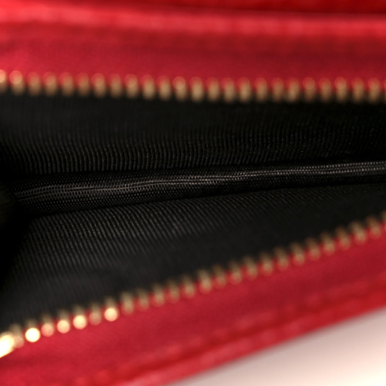 Dollar Calfskin GG Marmont Card Case Hibiscus Red - Image 7
