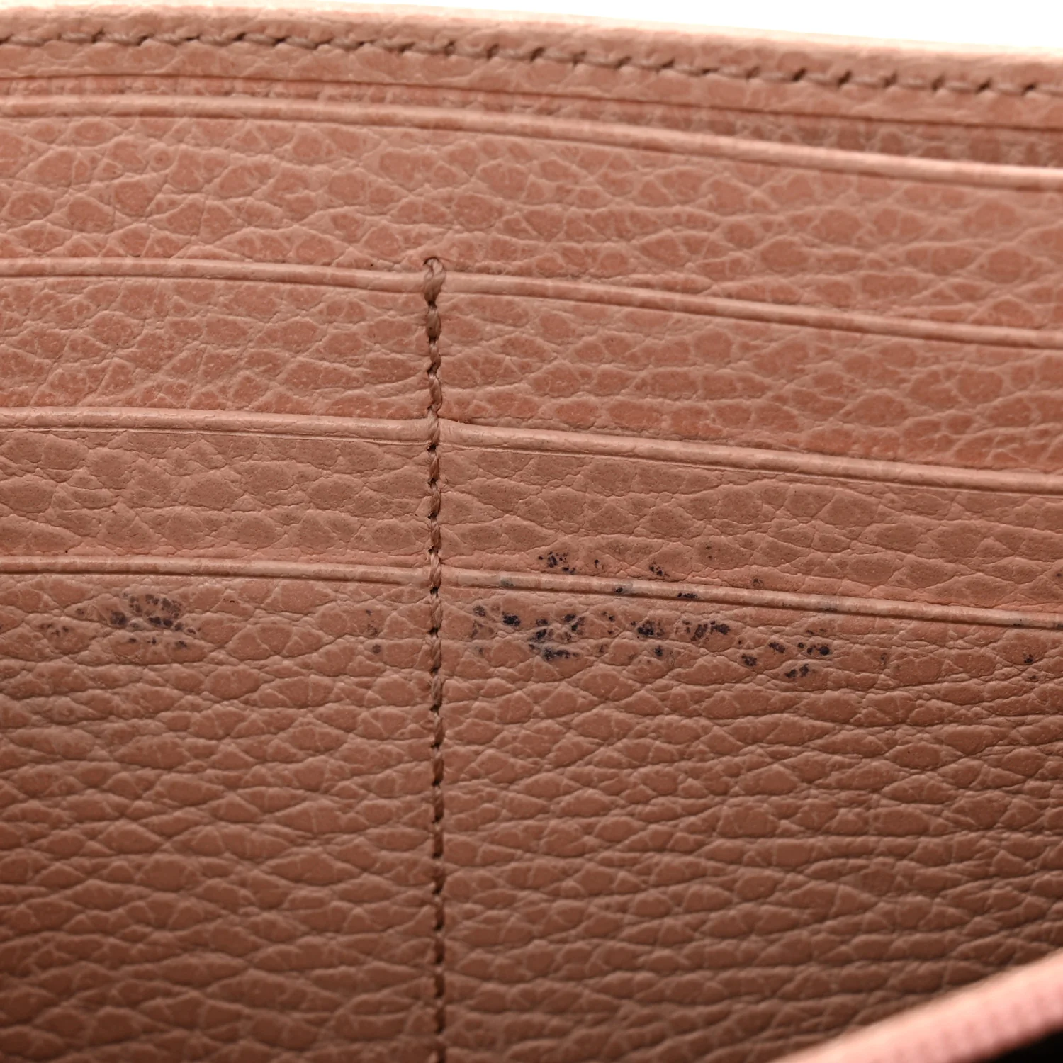 Dollar Calfskin GG Marmont Continental Wallet Perfect Pink - Image 9
