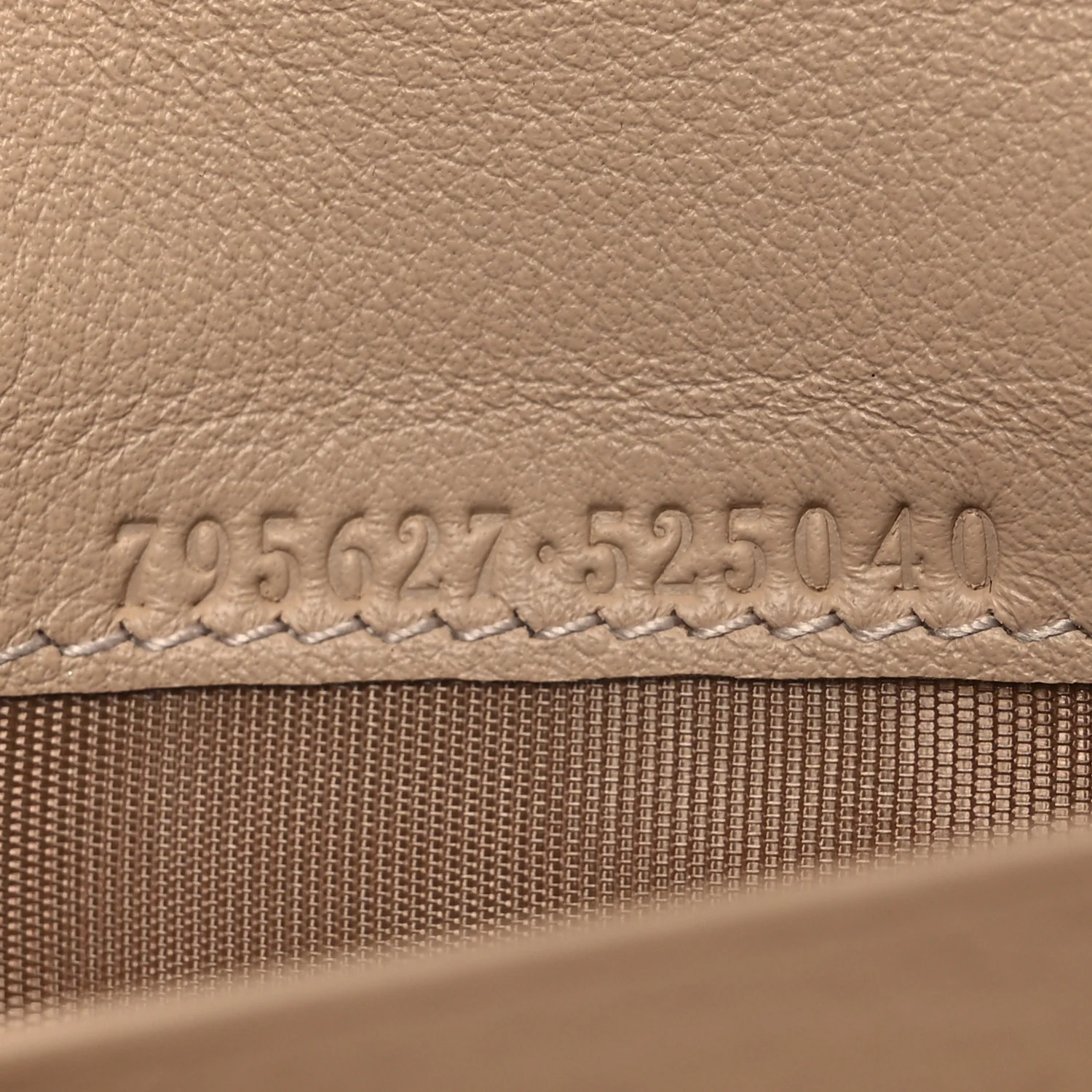 Dollar Calfskin GG Supreme Monogram GG Marmont Continental Wallet Old Souffle Rose Beige Ebony - Image 7