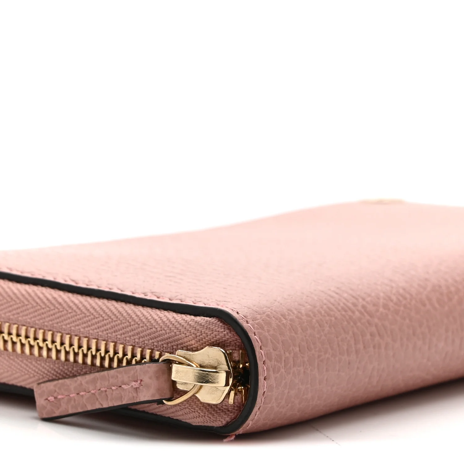 Dollar Calfskin GG Zip Around Wallet Soft Pink - Image 8
