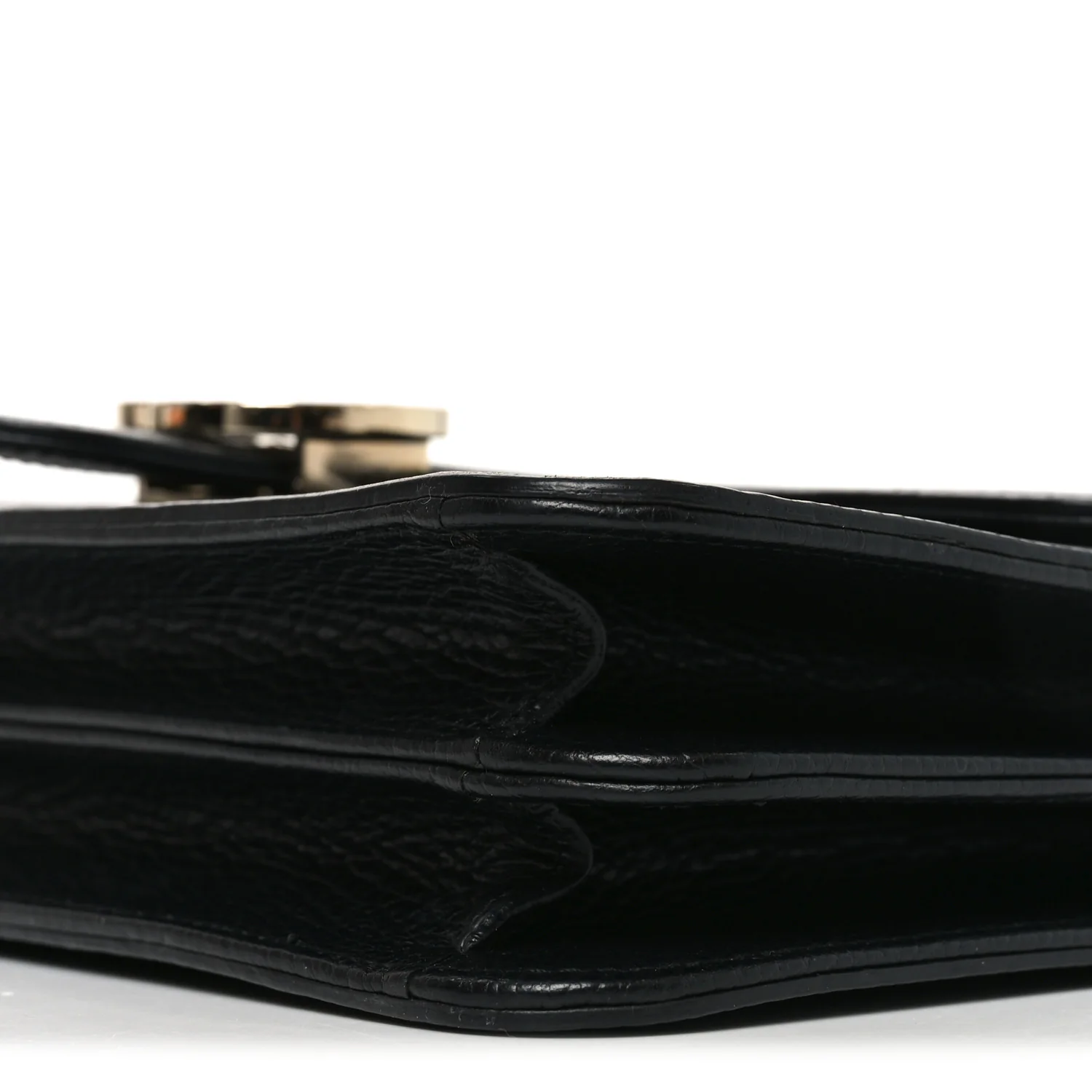 Dollar Calfskin Interlocking G Shoulder Bag Black - Image 10