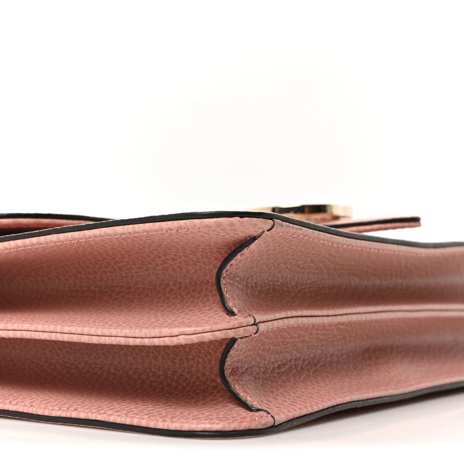 Dollar Calfskin Interlocking G Shoulder Bag Soft Pink - Image 9