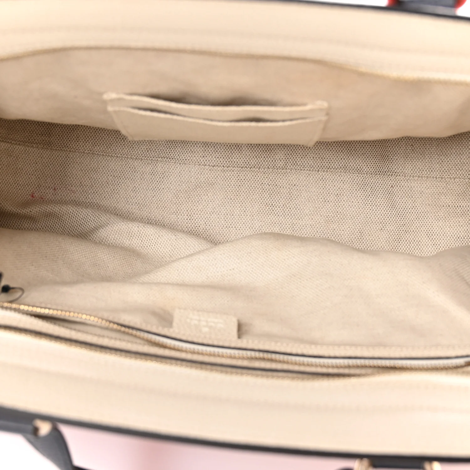 Dollar Calfskin Large Soho Top Handle Satchel Hibiscus Red Mystic White Blue - Image 5