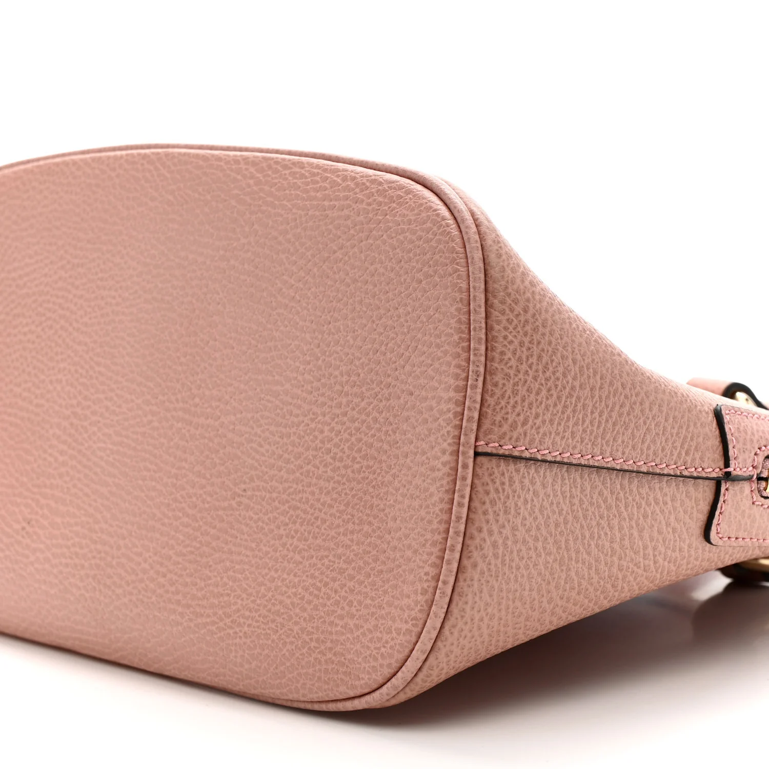 Dollar Calfskin Medium GG Charm Dome Bag Soft Pink - Image 10