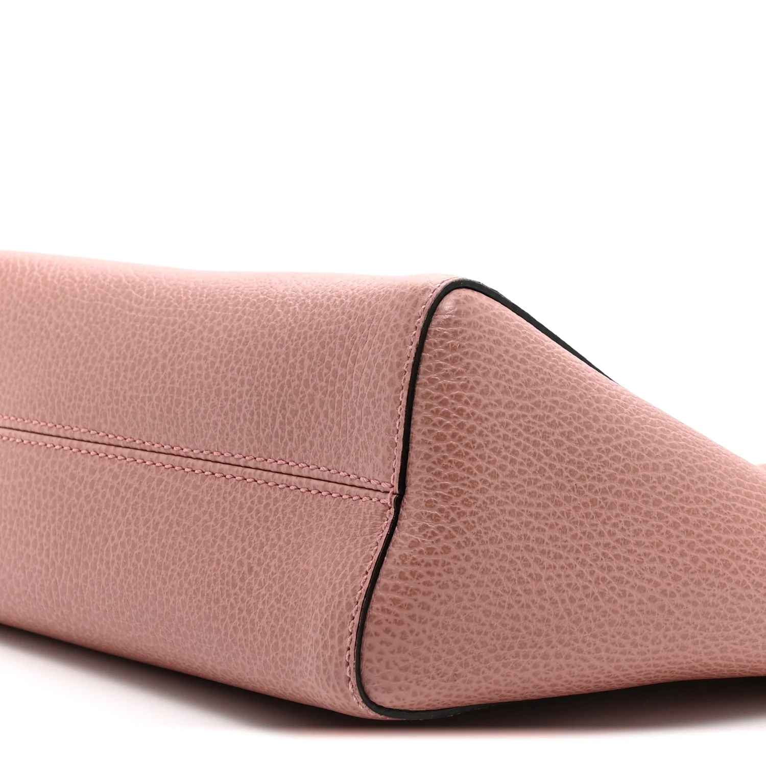 Dollar Calfskin Mini Swing Top Handle Bag Soft Pink - Image 10