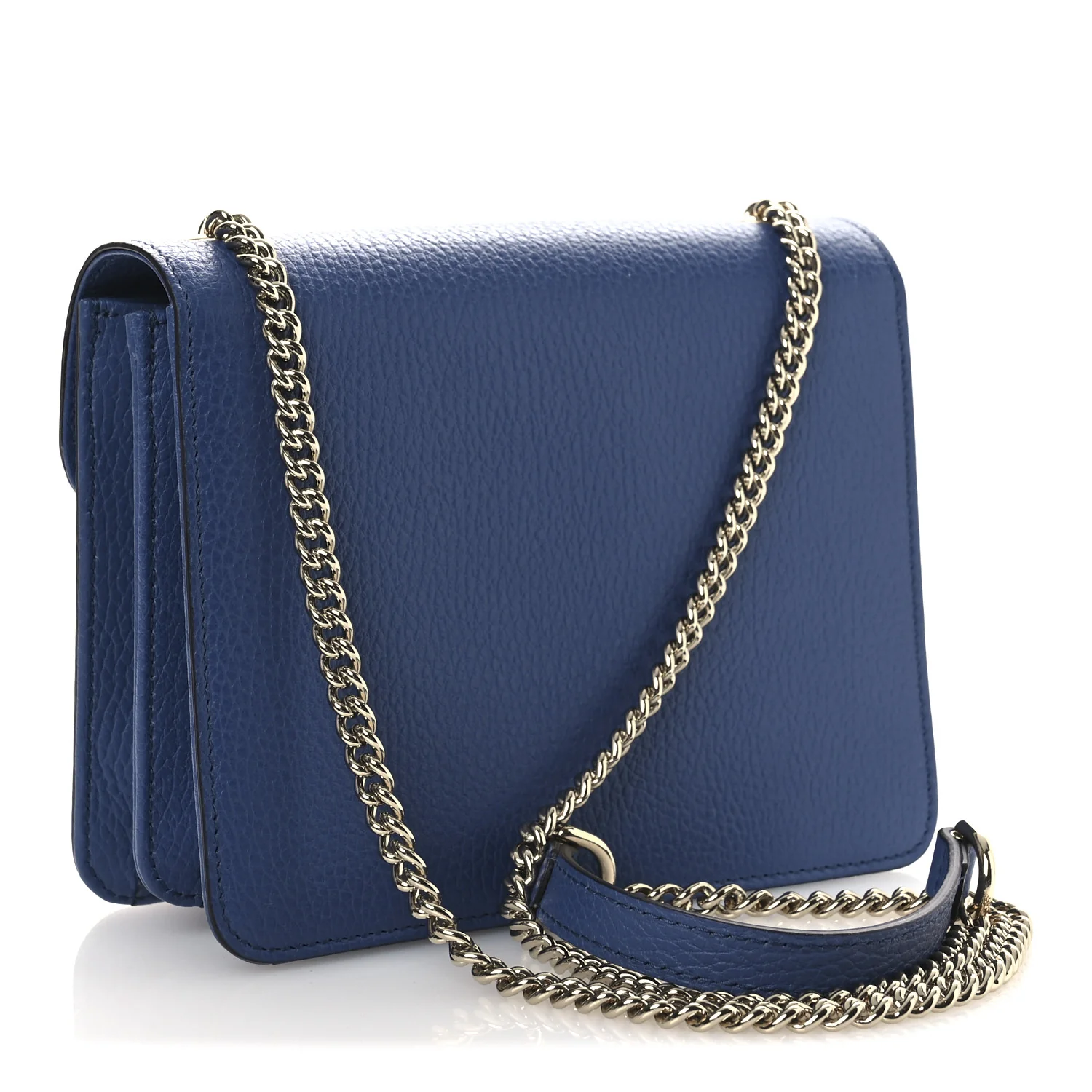 Dollar Calfskin Small Interlocking G Shoulder Bag Caspian - Image 3