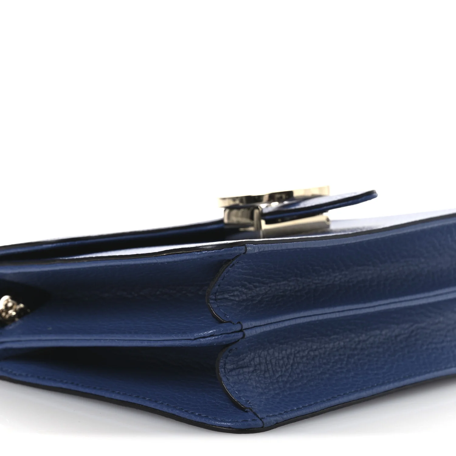 Dollar Calfskin Small Interlocking G Shoulder Bag Caspian - Image 9
