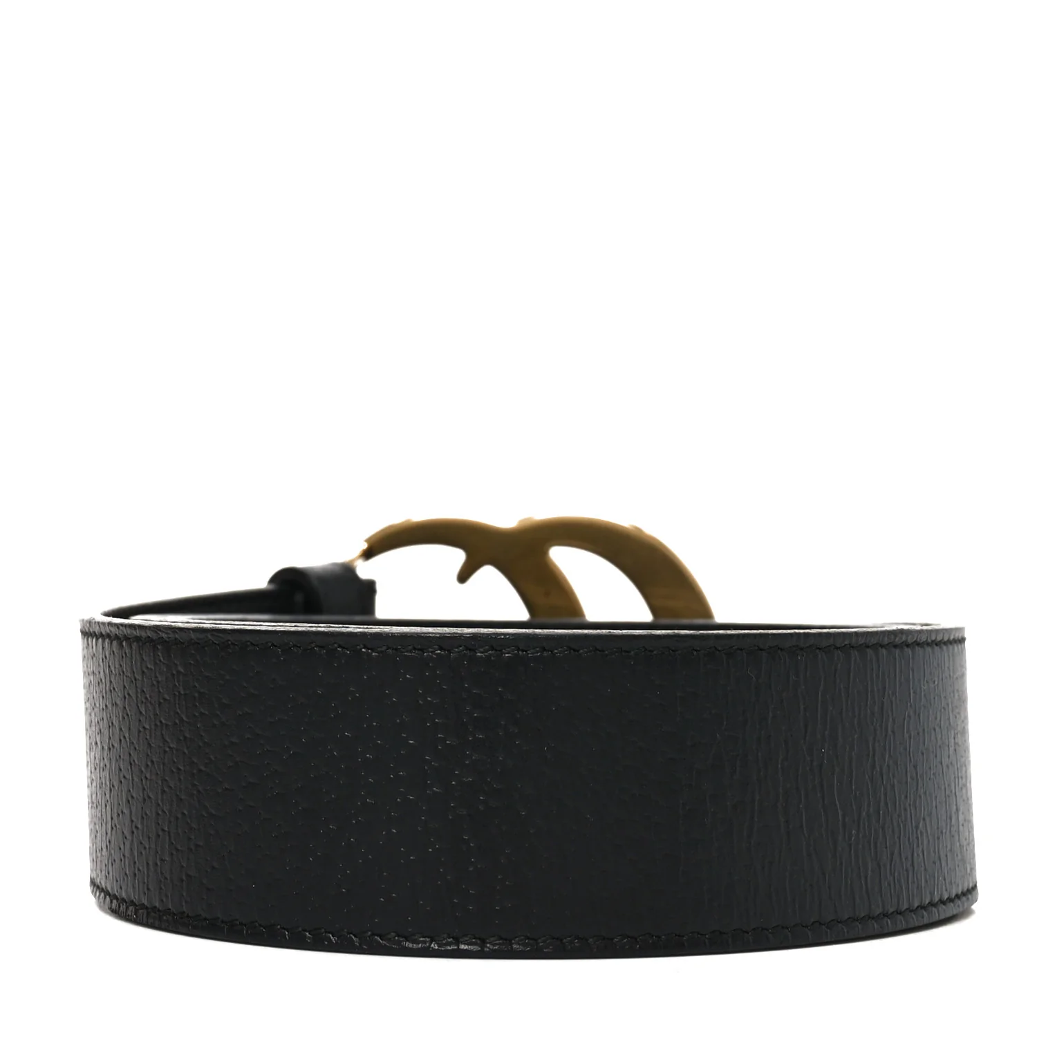 Dollar Pigprint Double G 40mm Belt 75 30 Black - Image 2