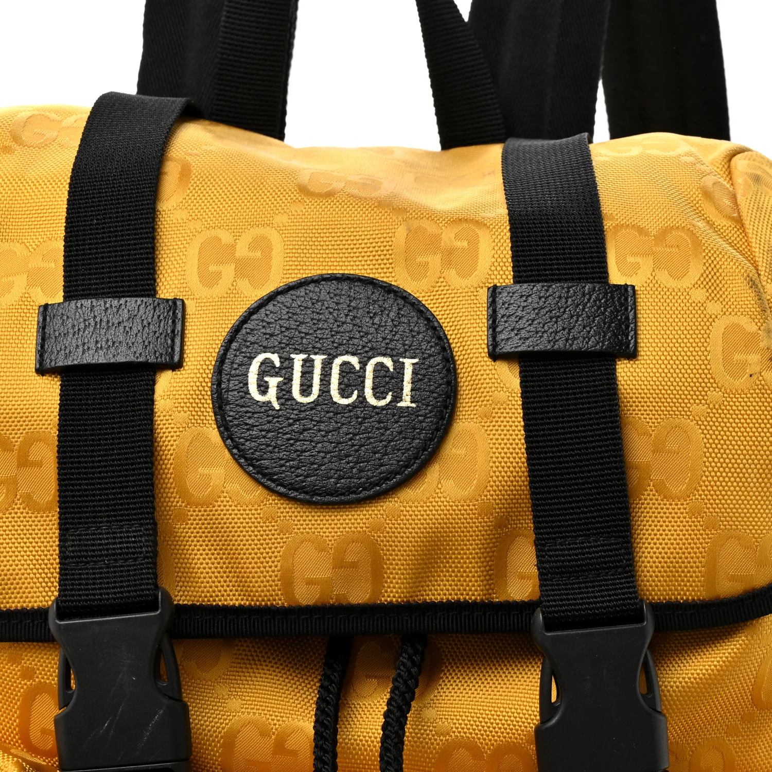 Econyl Nylon Monogram Off The Grid Utility Pocket Backpack Crop Black - Image 8