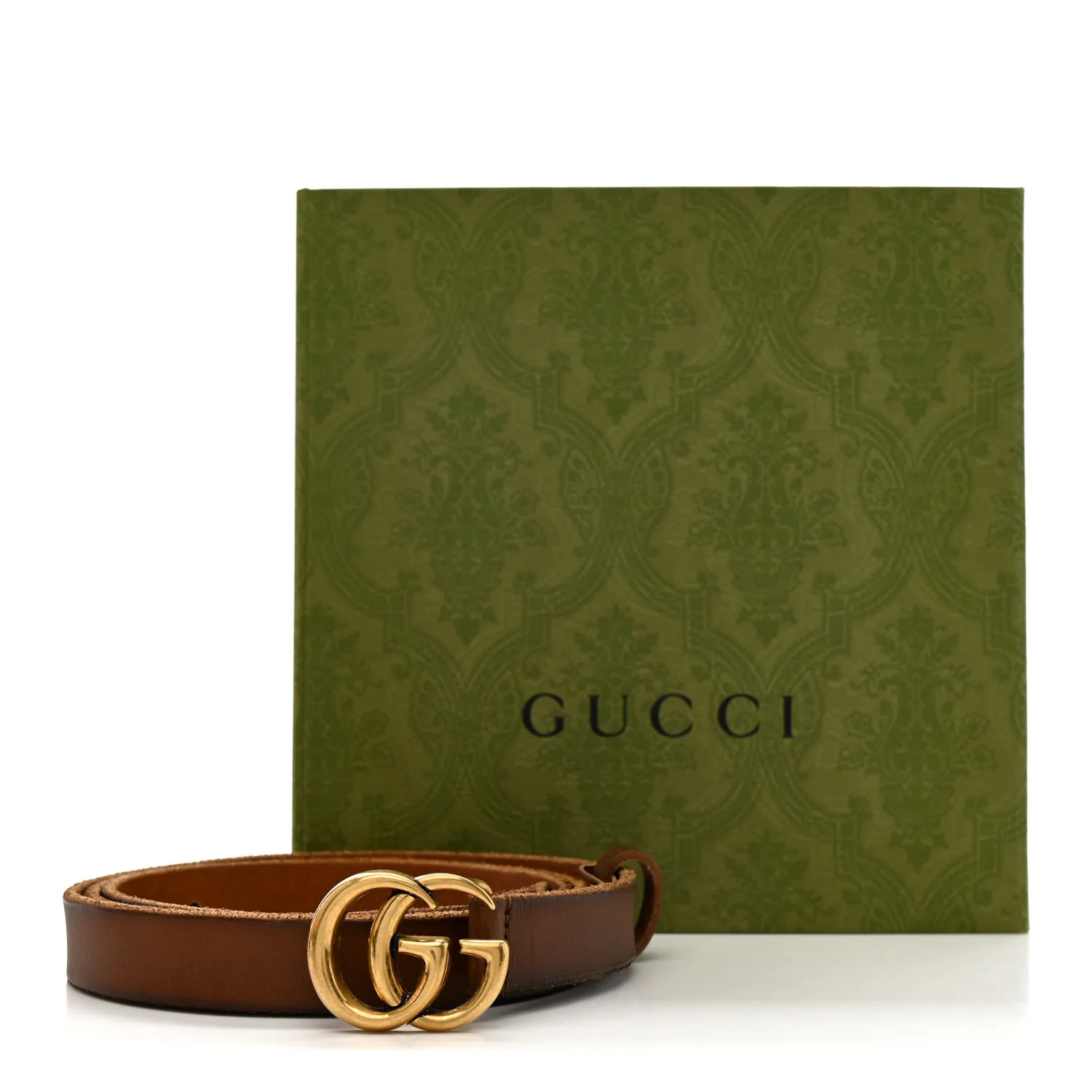 Faded Calfskin Double G 20mm Belt 100 40 Cuir - Image 6
