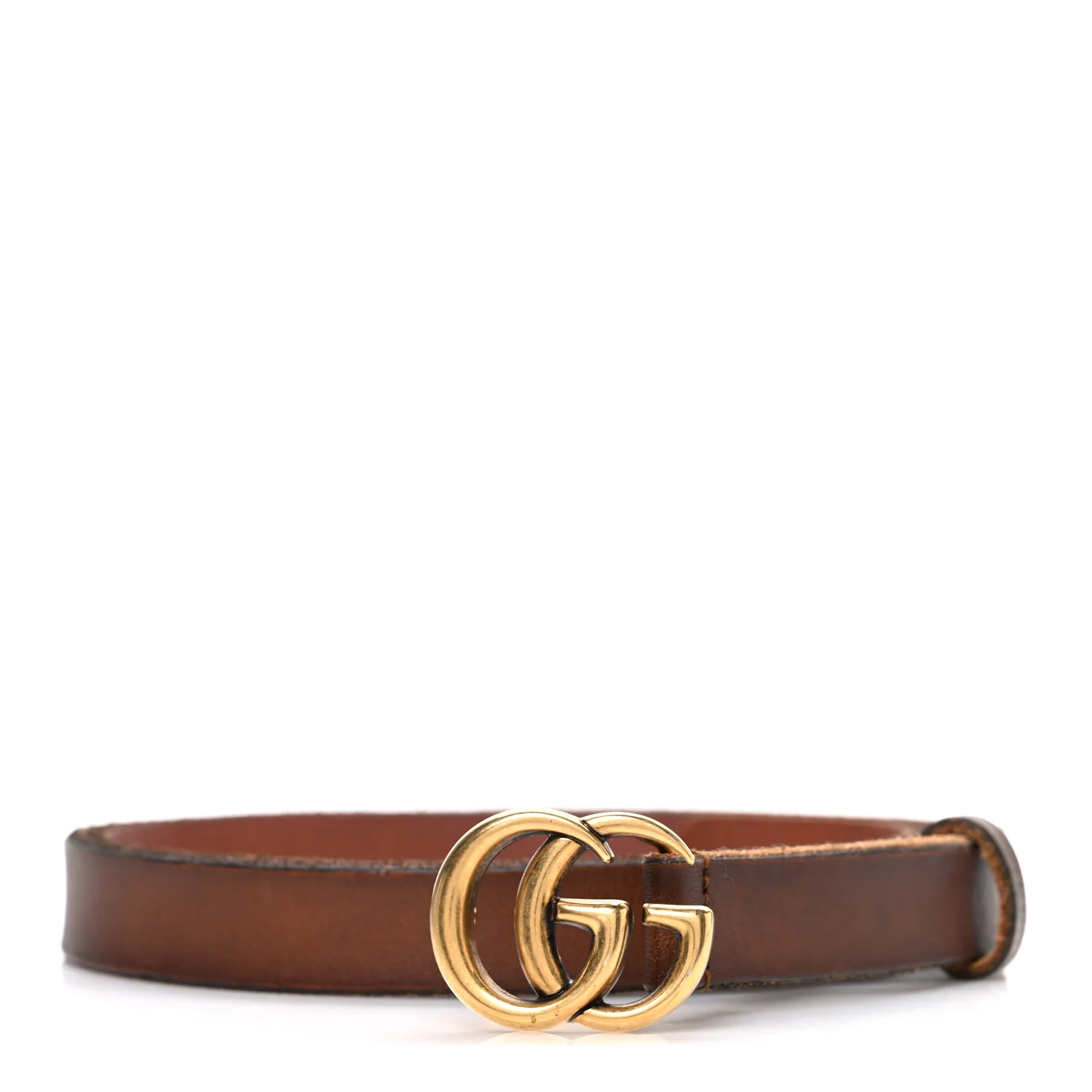 Faded Calfskin Double G 20mm Belt 100 40 Cuir