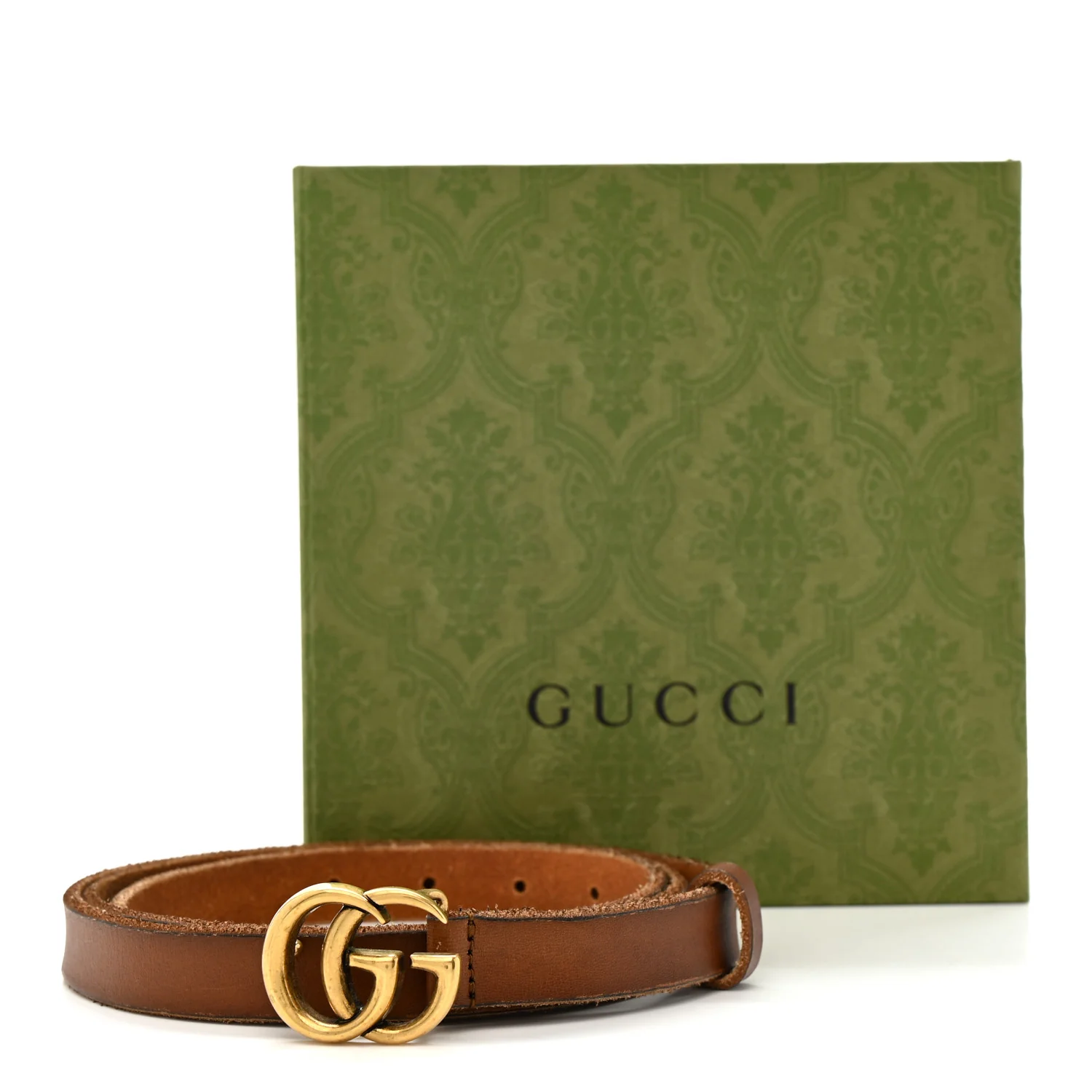Faded Calfskin Double G 20mm Belt 105 42 Cuir - Image 6