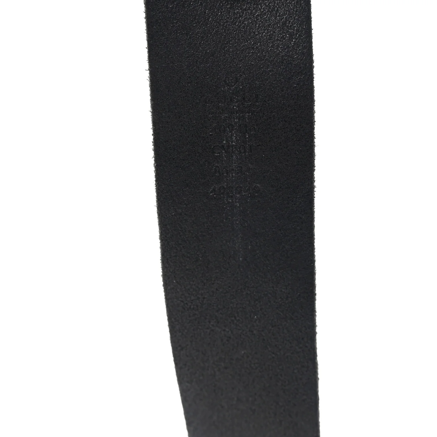 Faded Calfskin Double G 40mm Belt 85 34 Black - Image 3