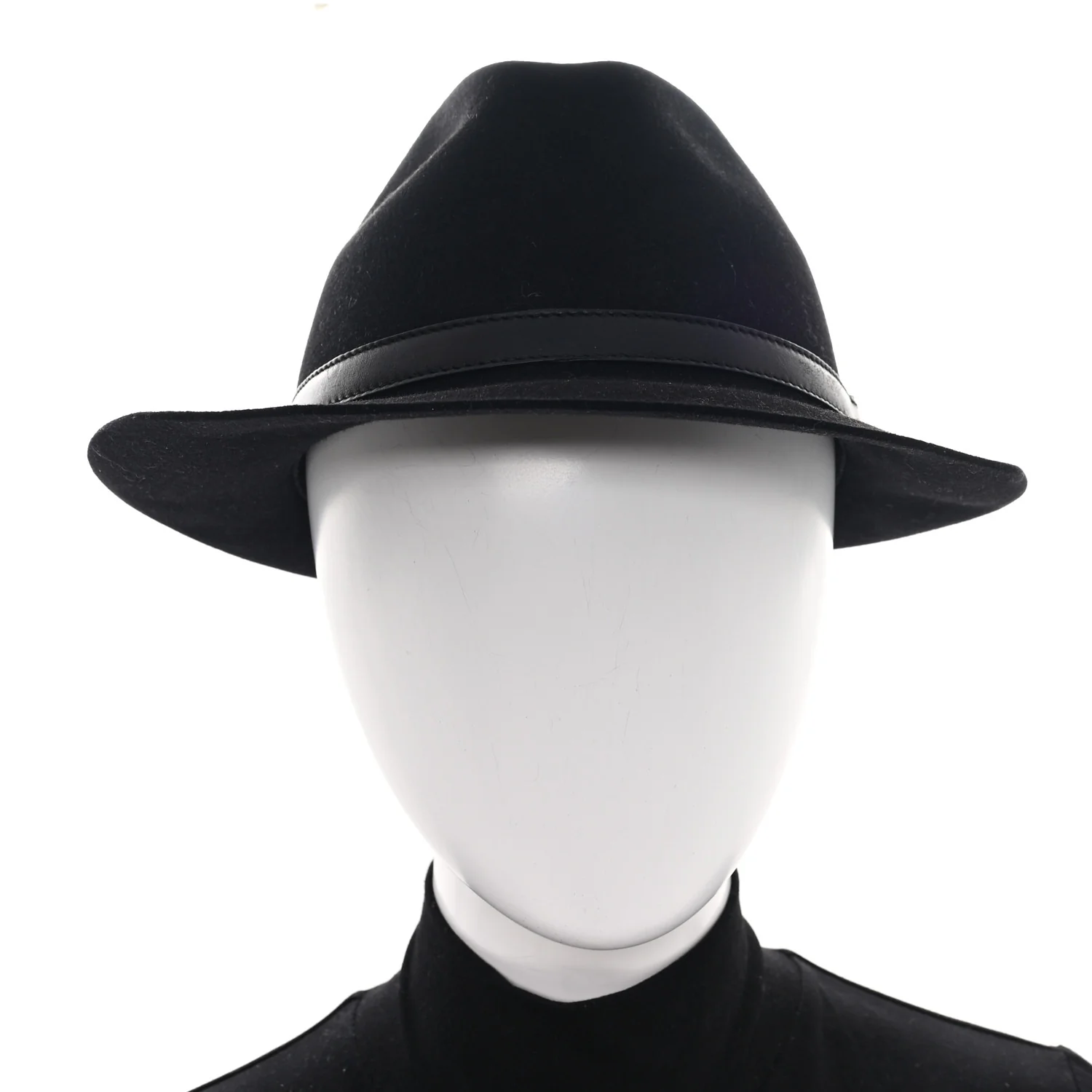 Felt Horsebit Hat L Black - Image 2