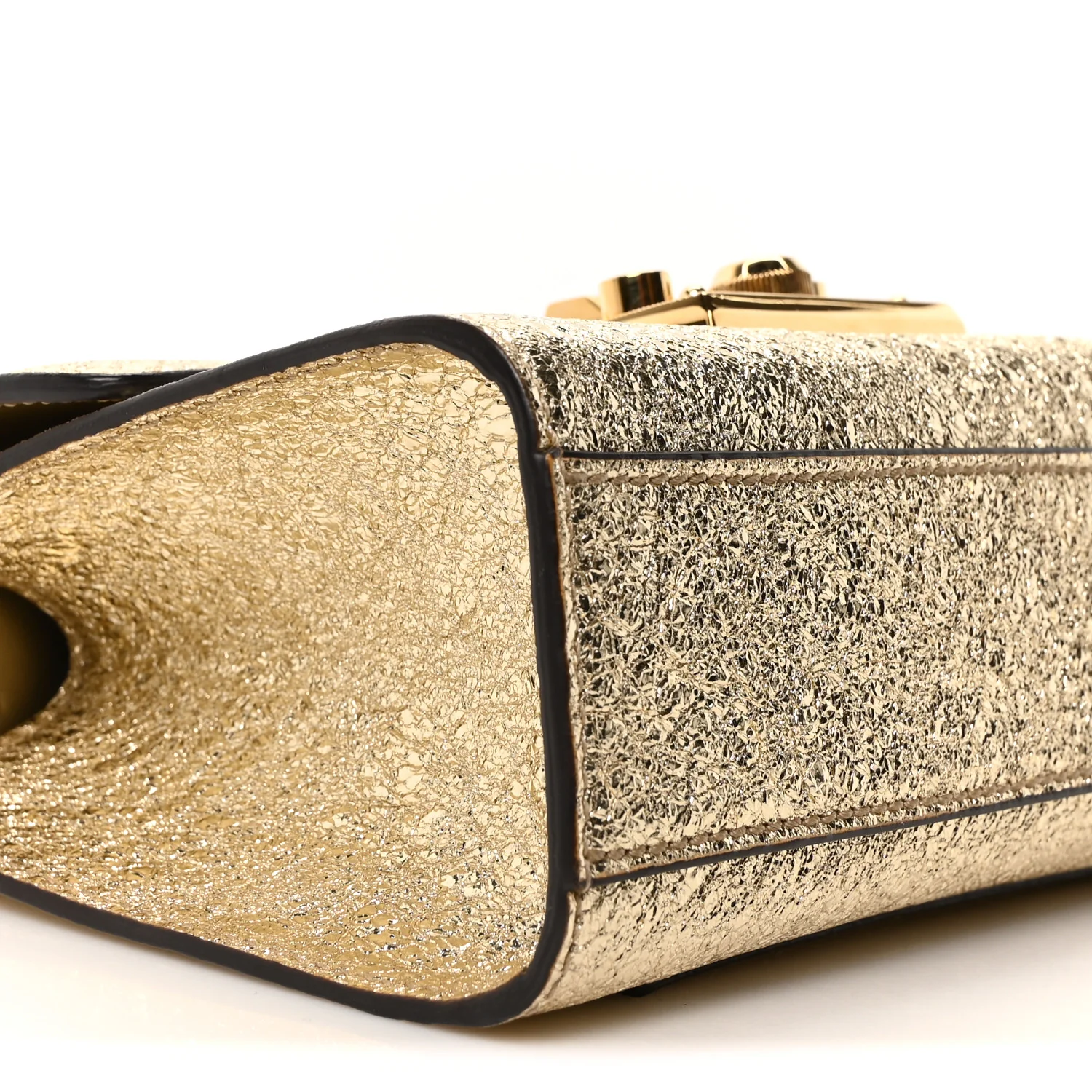 Galassia Small Padlock Shoulder Bag Platino - Image 9