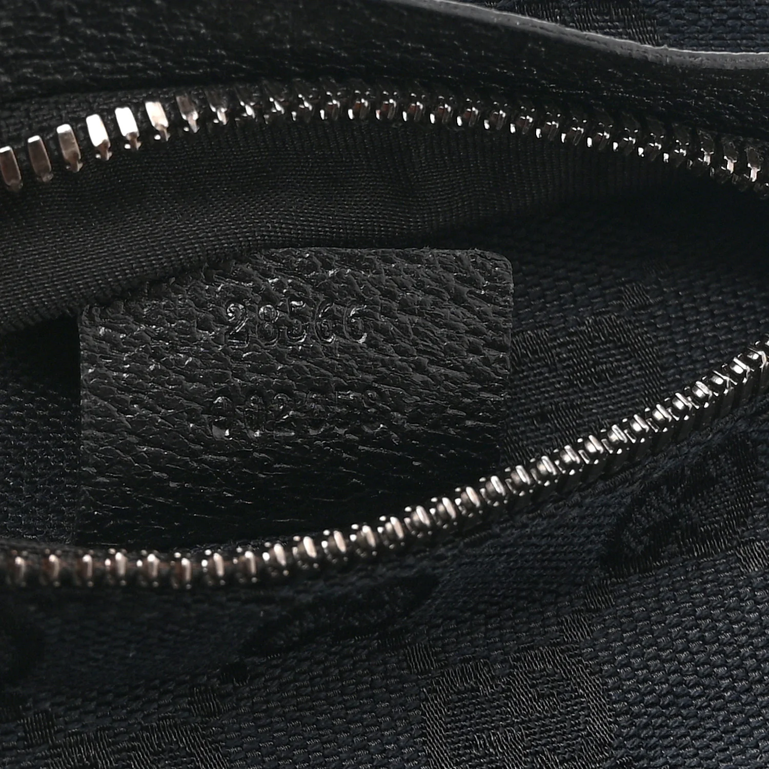 GG Monogram Double Pocket Belt Bag Black - Image 7