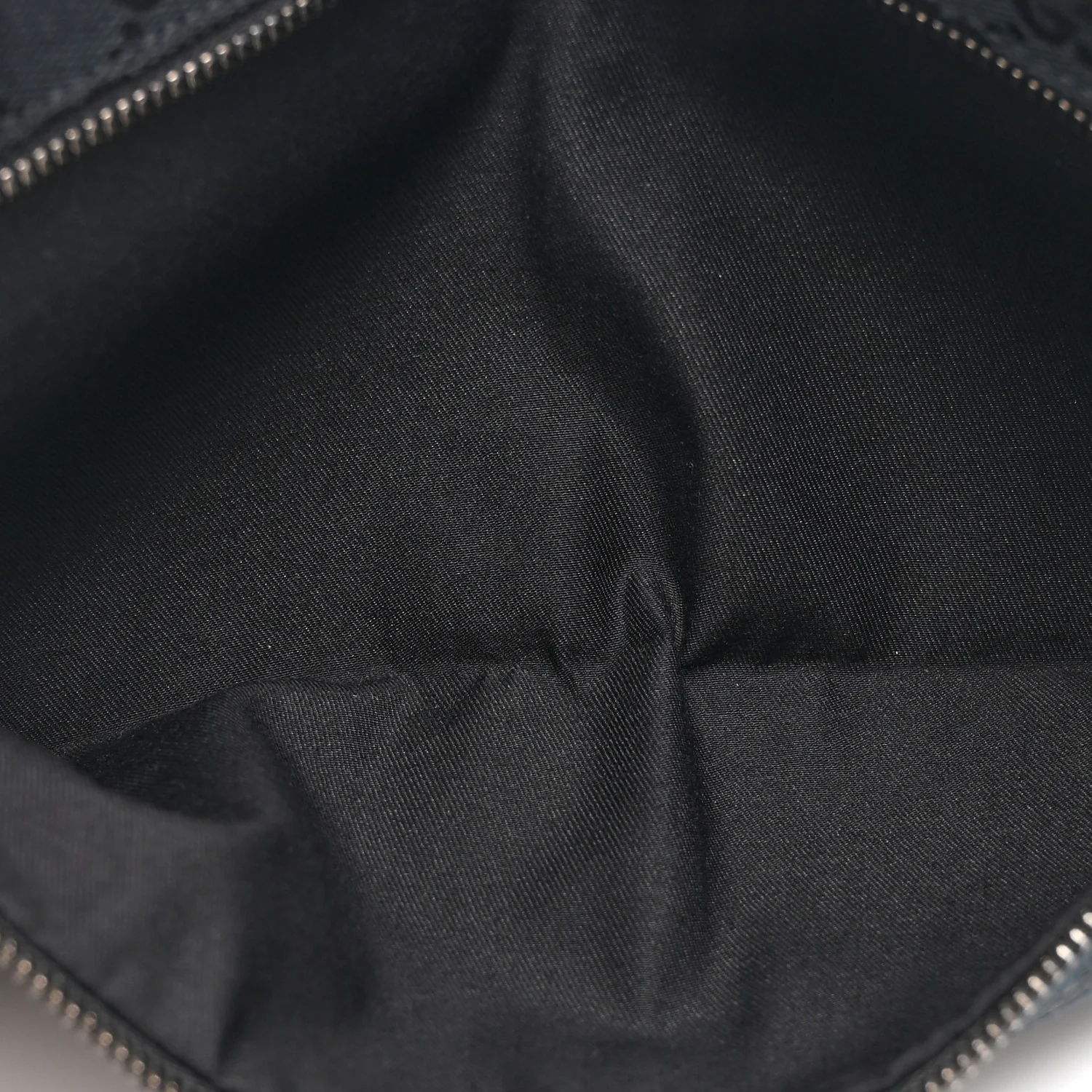 GG Monogram Double Pocket Belt Bag Black - Image 5