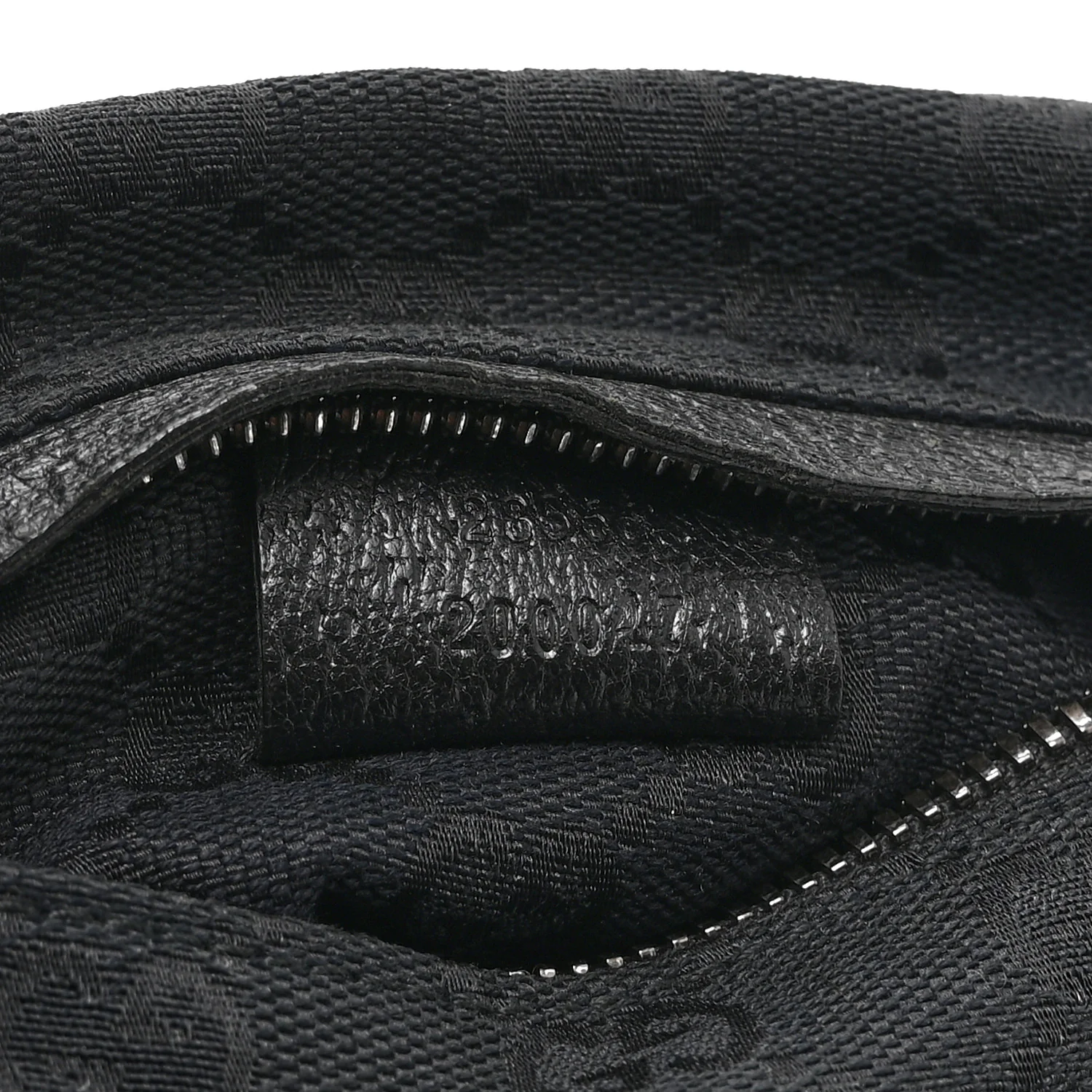 GG Monogram Double Pocket Belt Bag Black - Image 7