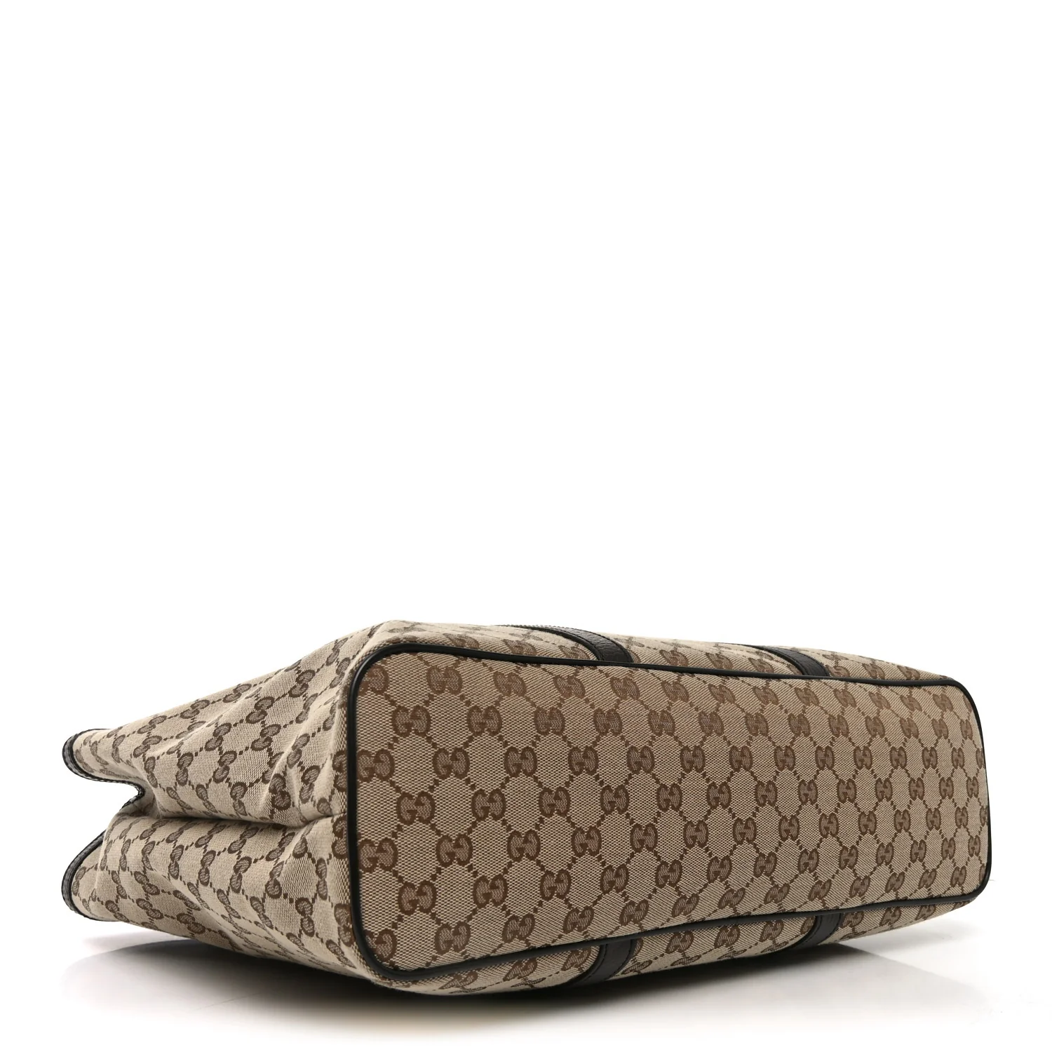 GG Monogram Large Joy Tote Bag Dark Brown - Image 4