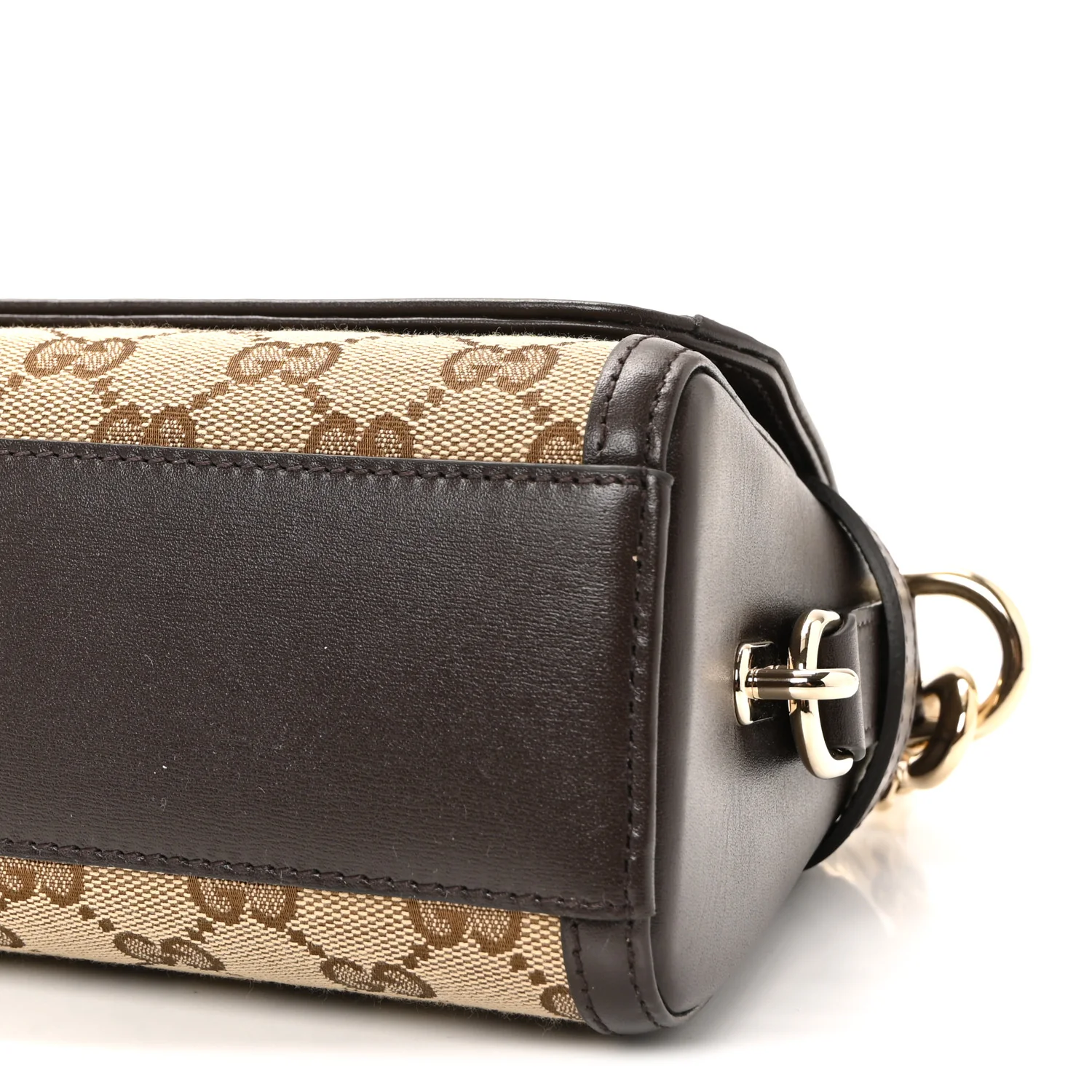 GG Monogram Medium Luce Shoulder Bag Beige Ebony - Image 17